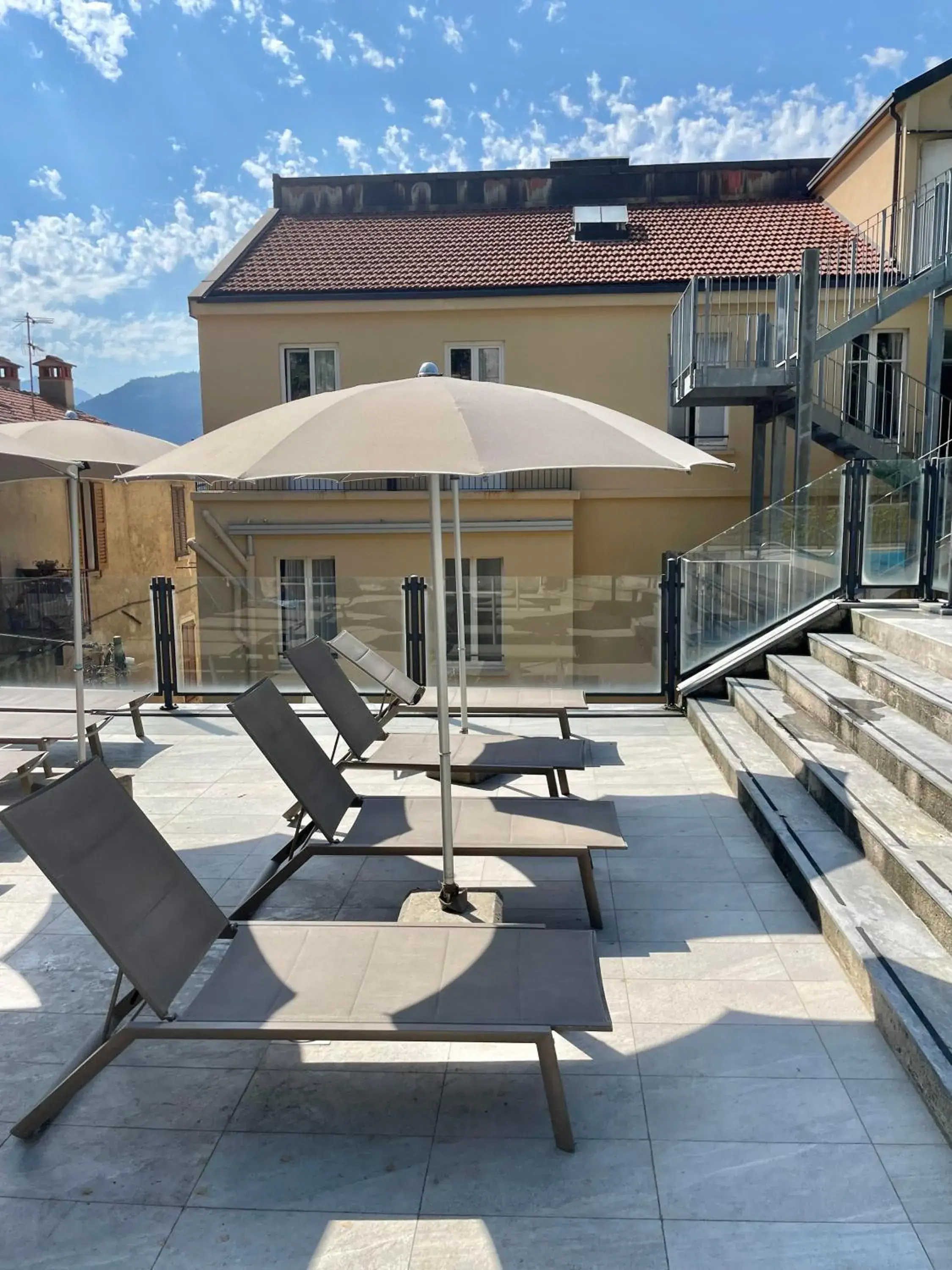 Swimming pool in Hotel Bazzoni Swimming pool in Hotel Bazzoni