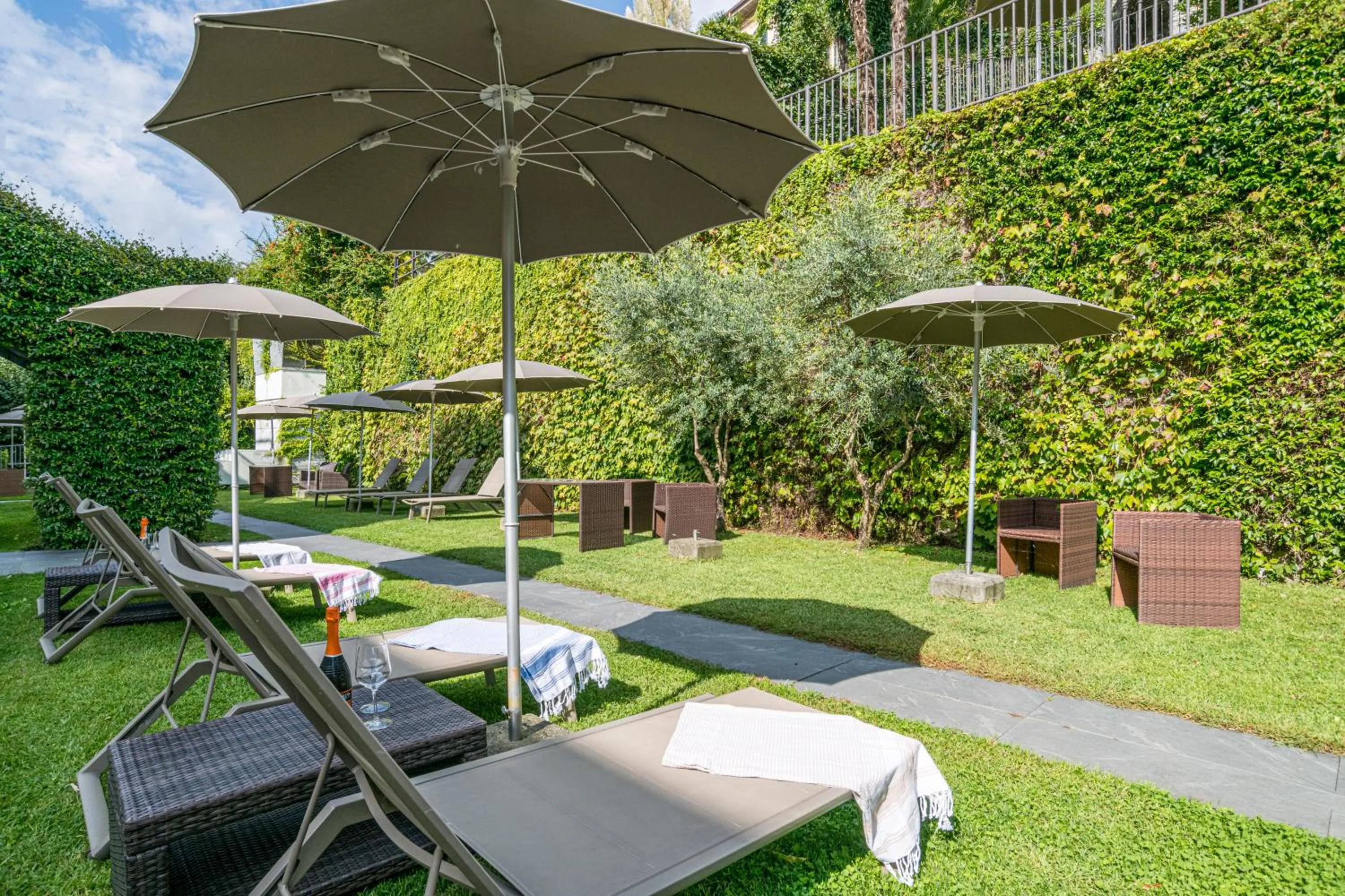 Garden in Hotel Bazzoni