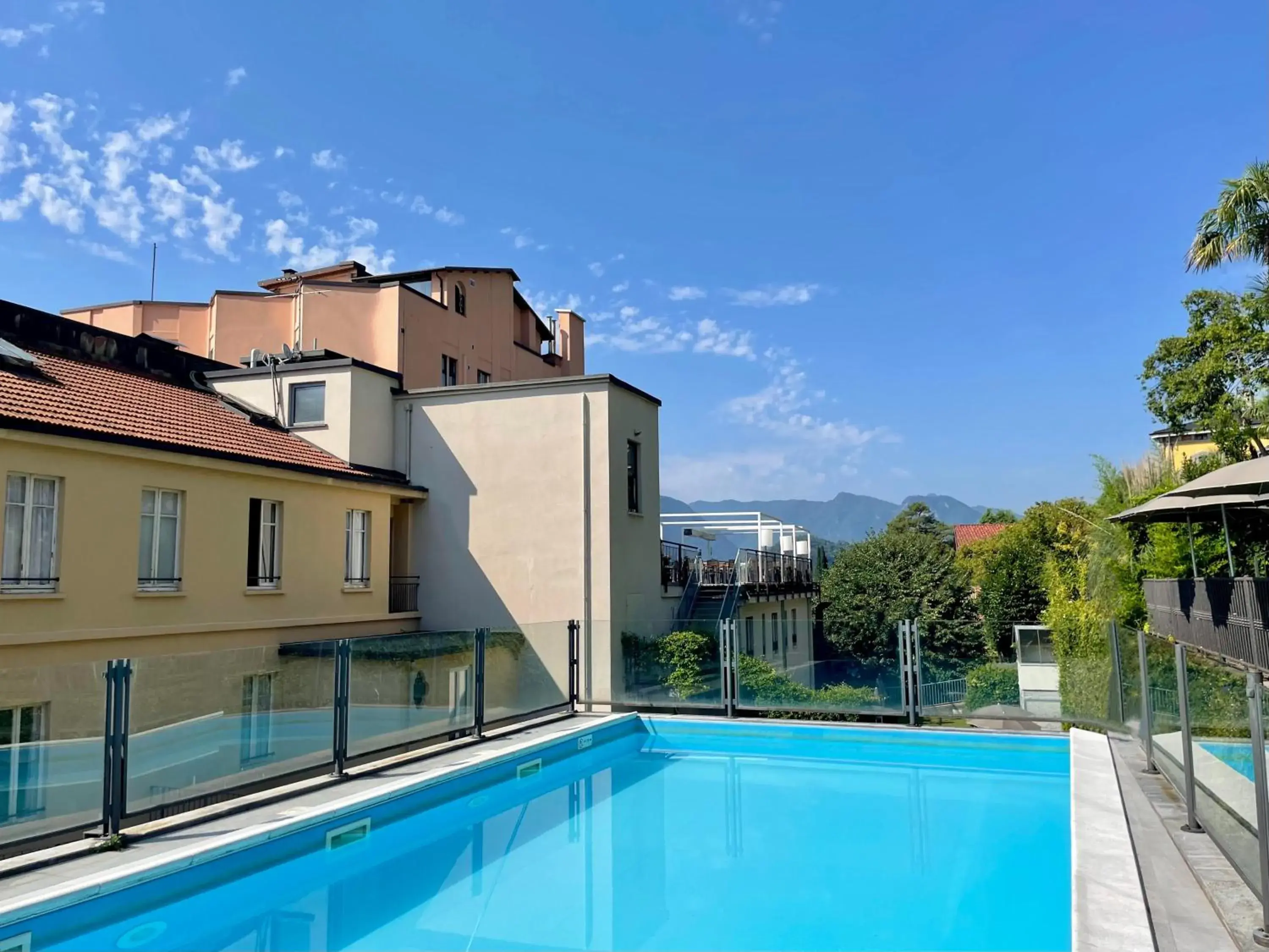 Swimming pool in Hotel Bazzoni Swimming pool in Hotel Bazzoni