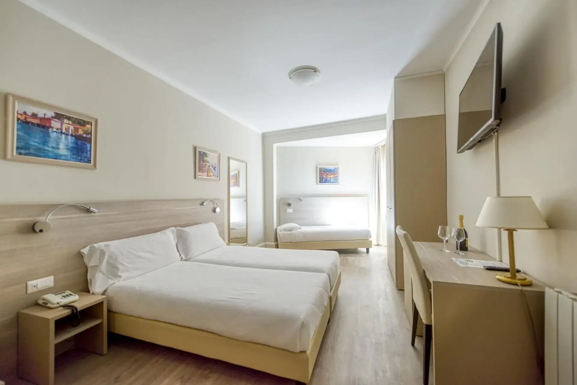 Bed in Hotel Bazzoni Bed in Hotel Bazzoni