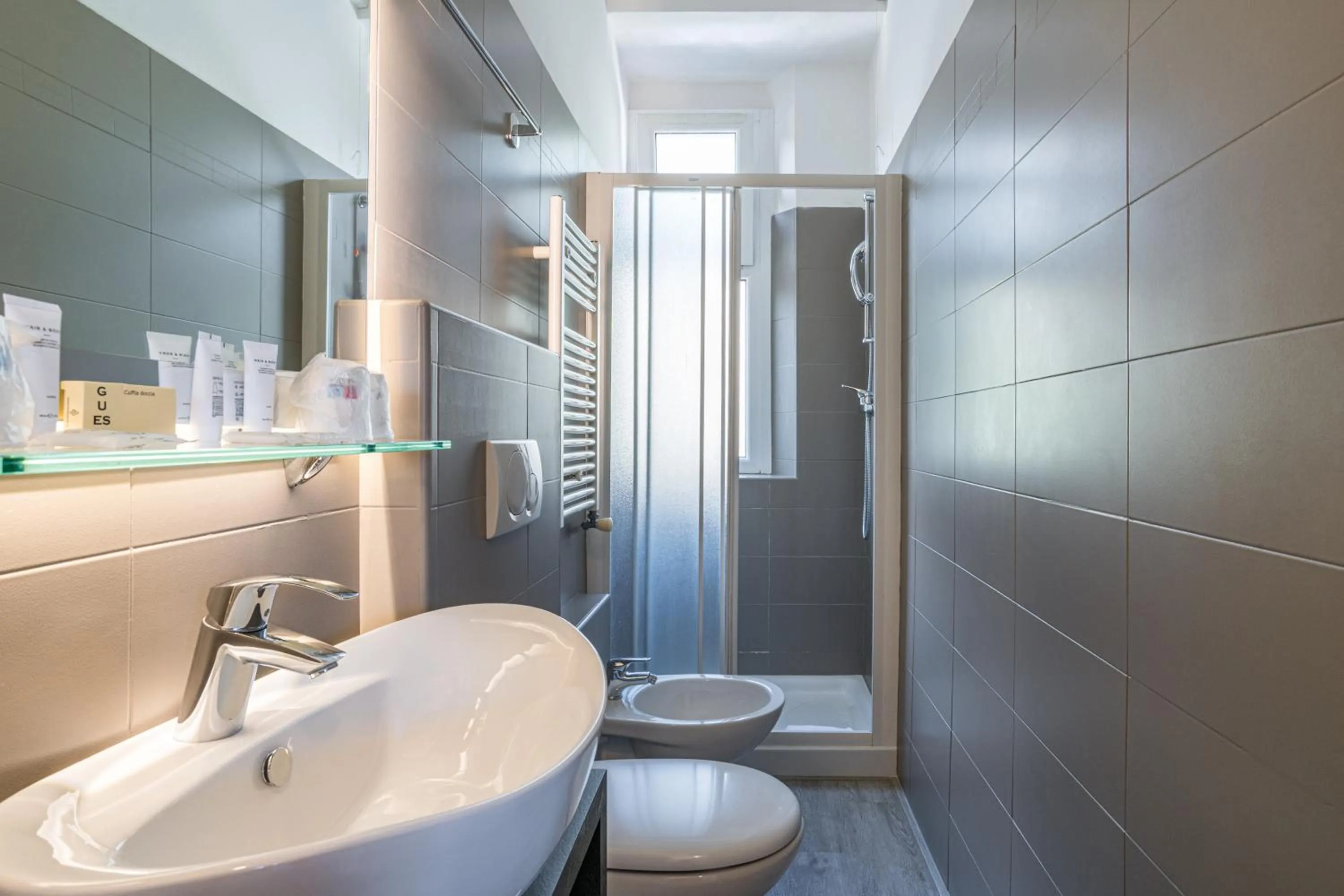 Bathroom in Hotel Bazzoni