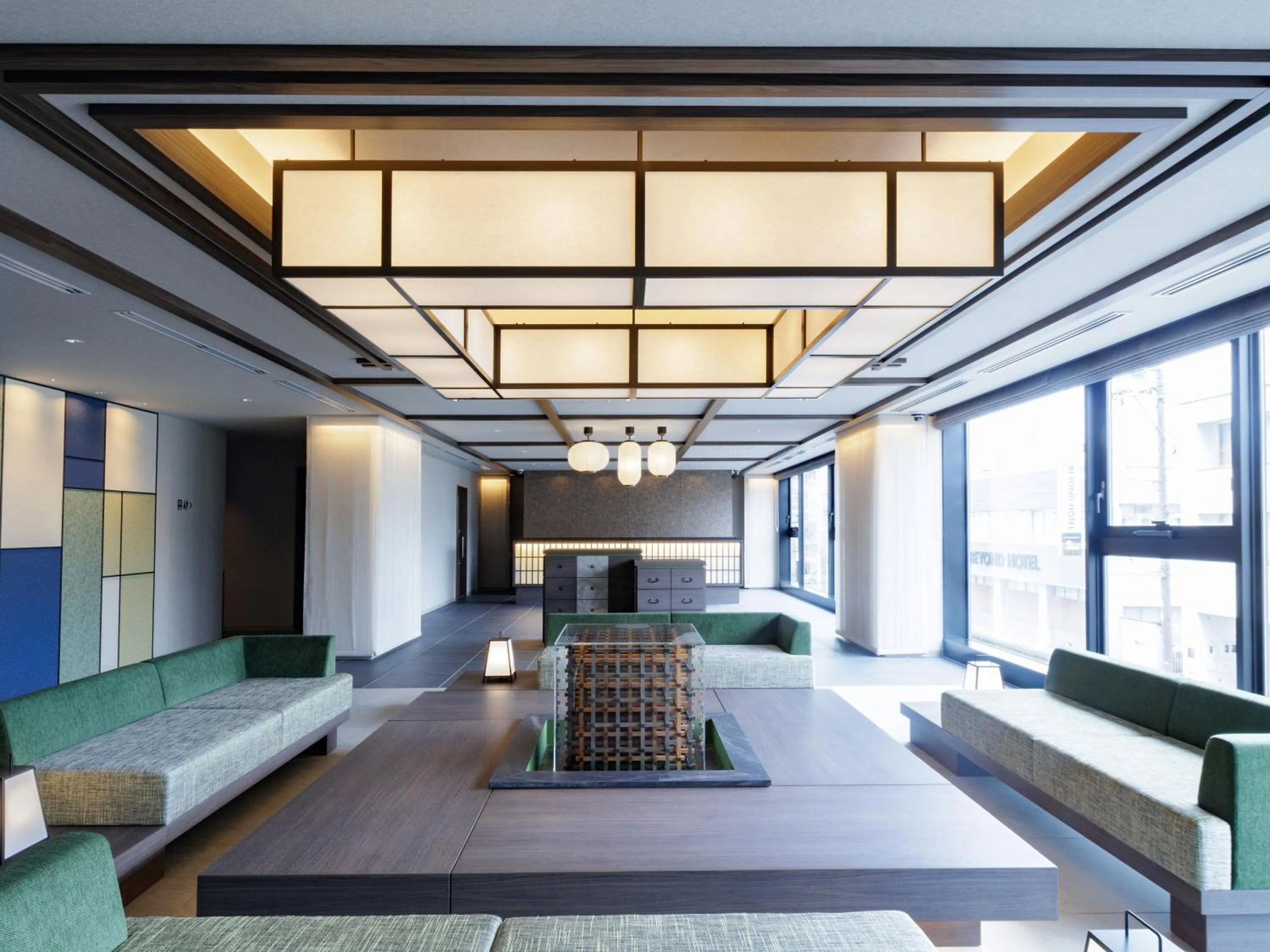 Lobby or reception in HOTEL AMANEK HidaTakayama