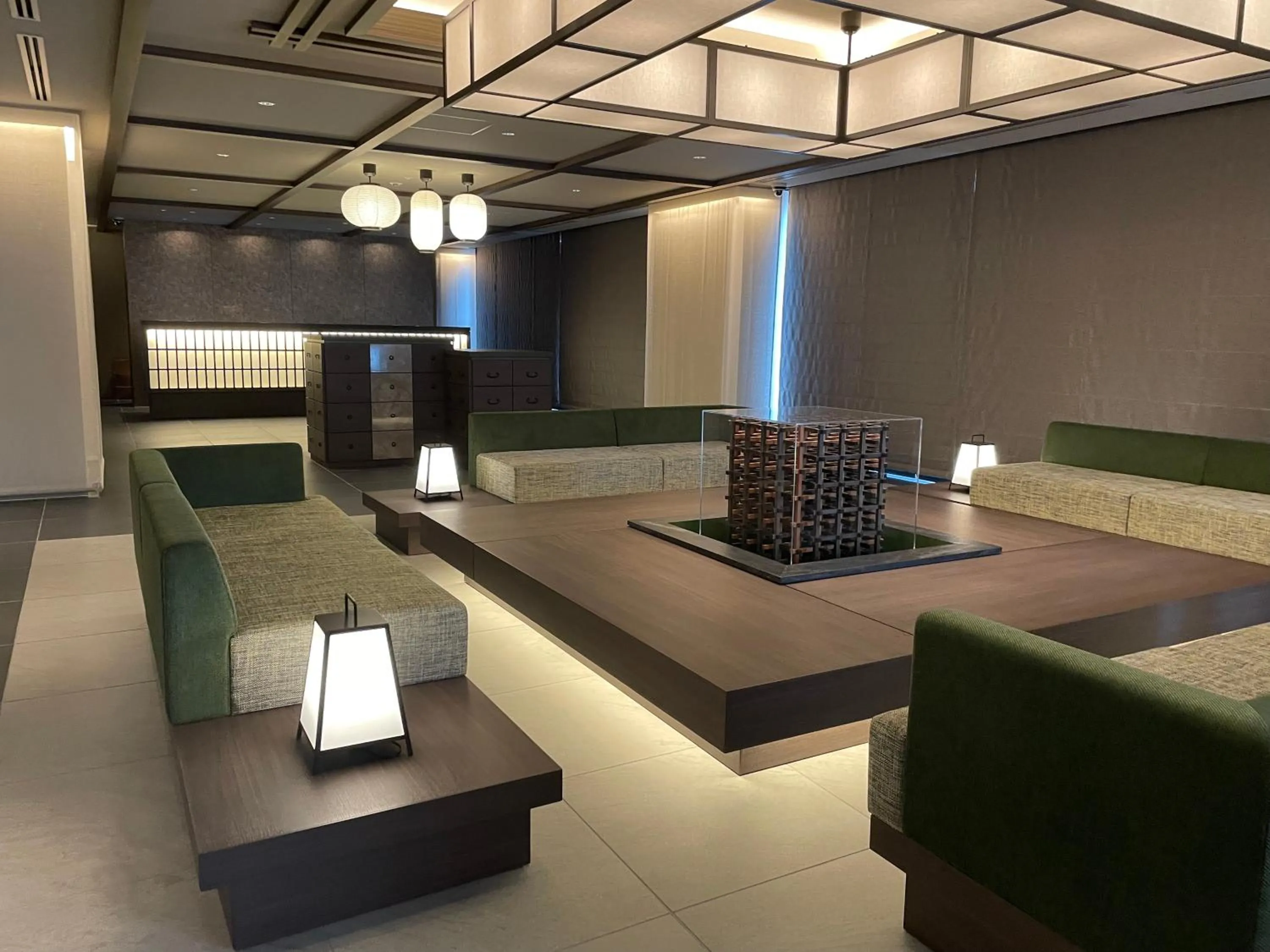 Lobby or reception in HOTEL AMANEK HidaTakayama