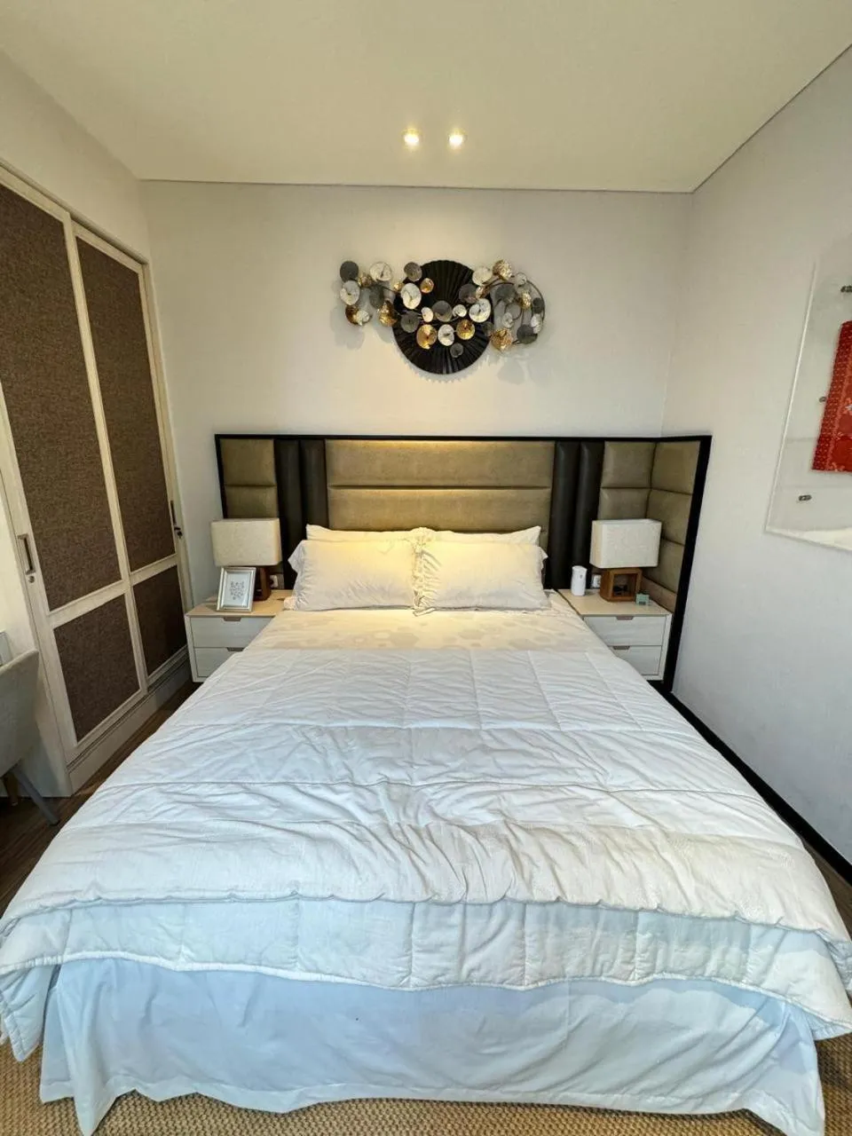 Bed in D'Kamboja Villa Nusa Dua