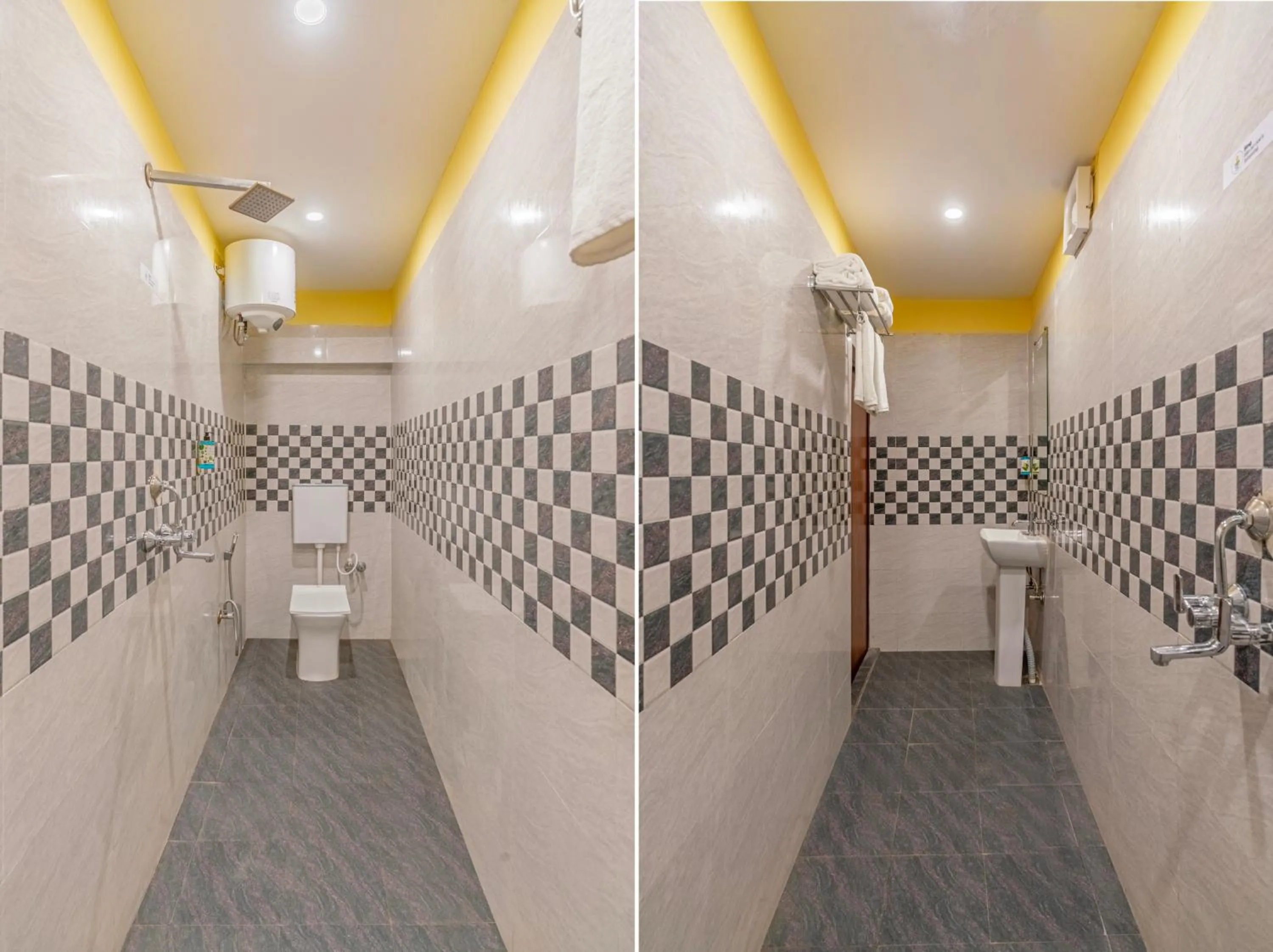 Bathroom in Treebo Una Regency - Near AIIMS Patna