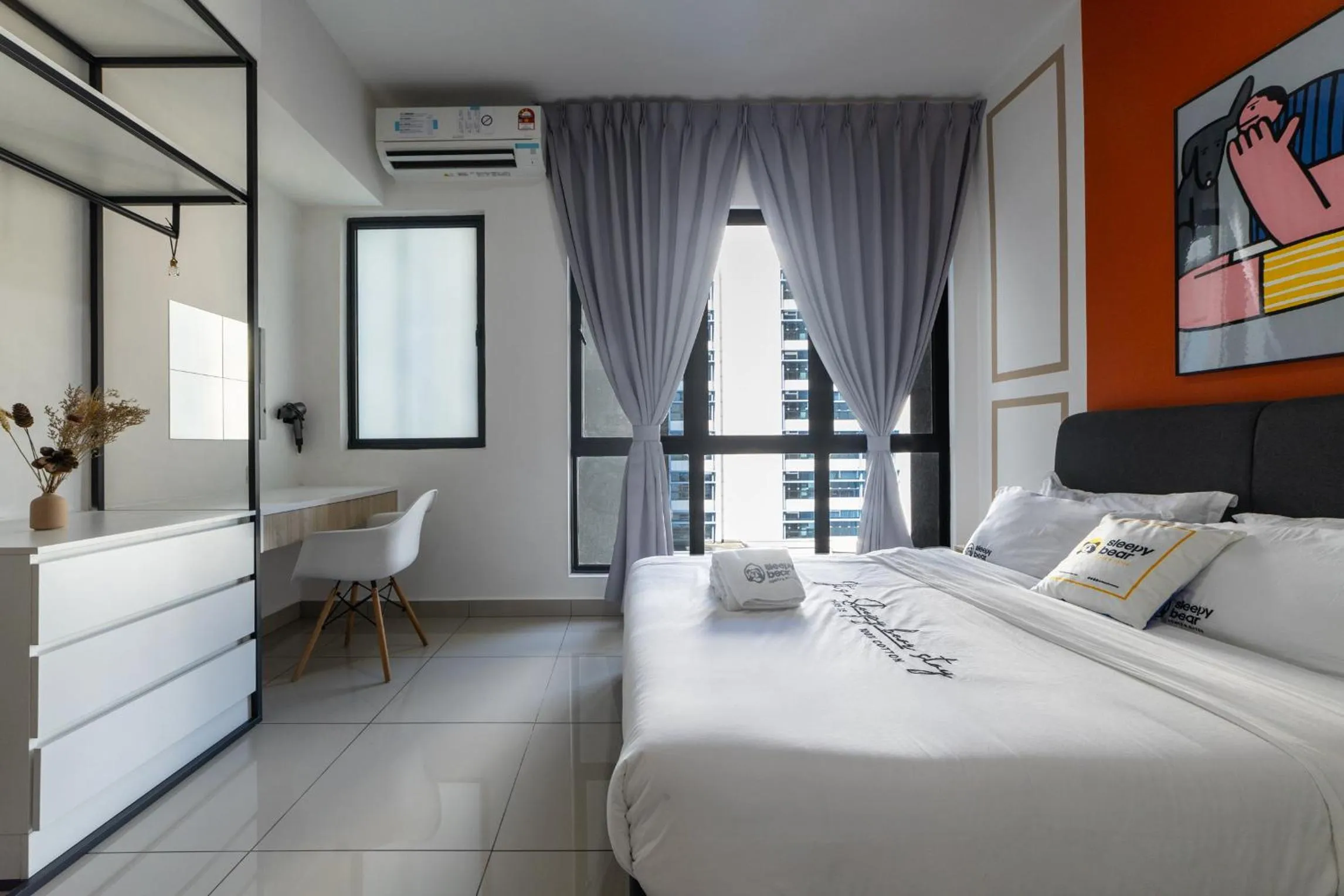 Bed in Alinea Suites Shah Alam by Sleepy Bear