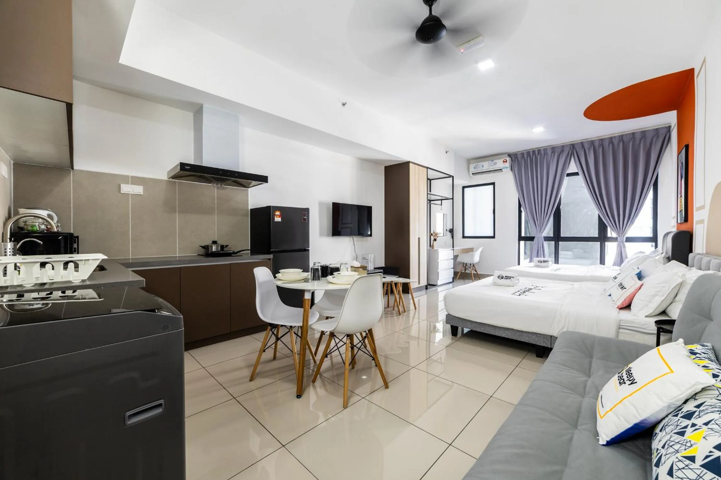 Bed in Alinea Suites Shah Alam by Sleepy Bear