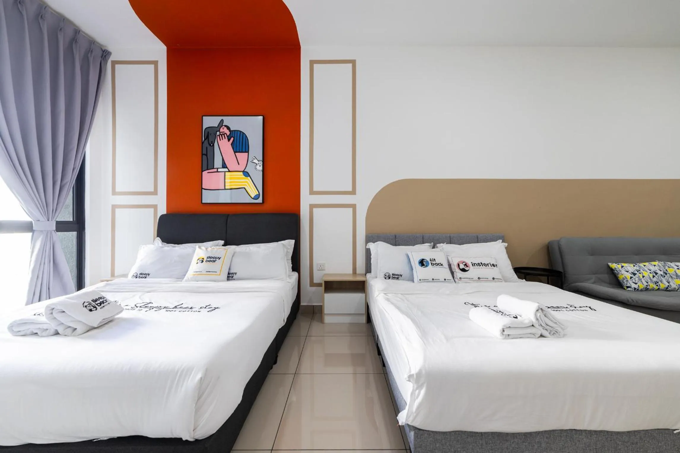 Bed in Alinea Suites Shah Alam by Sleepy Bear