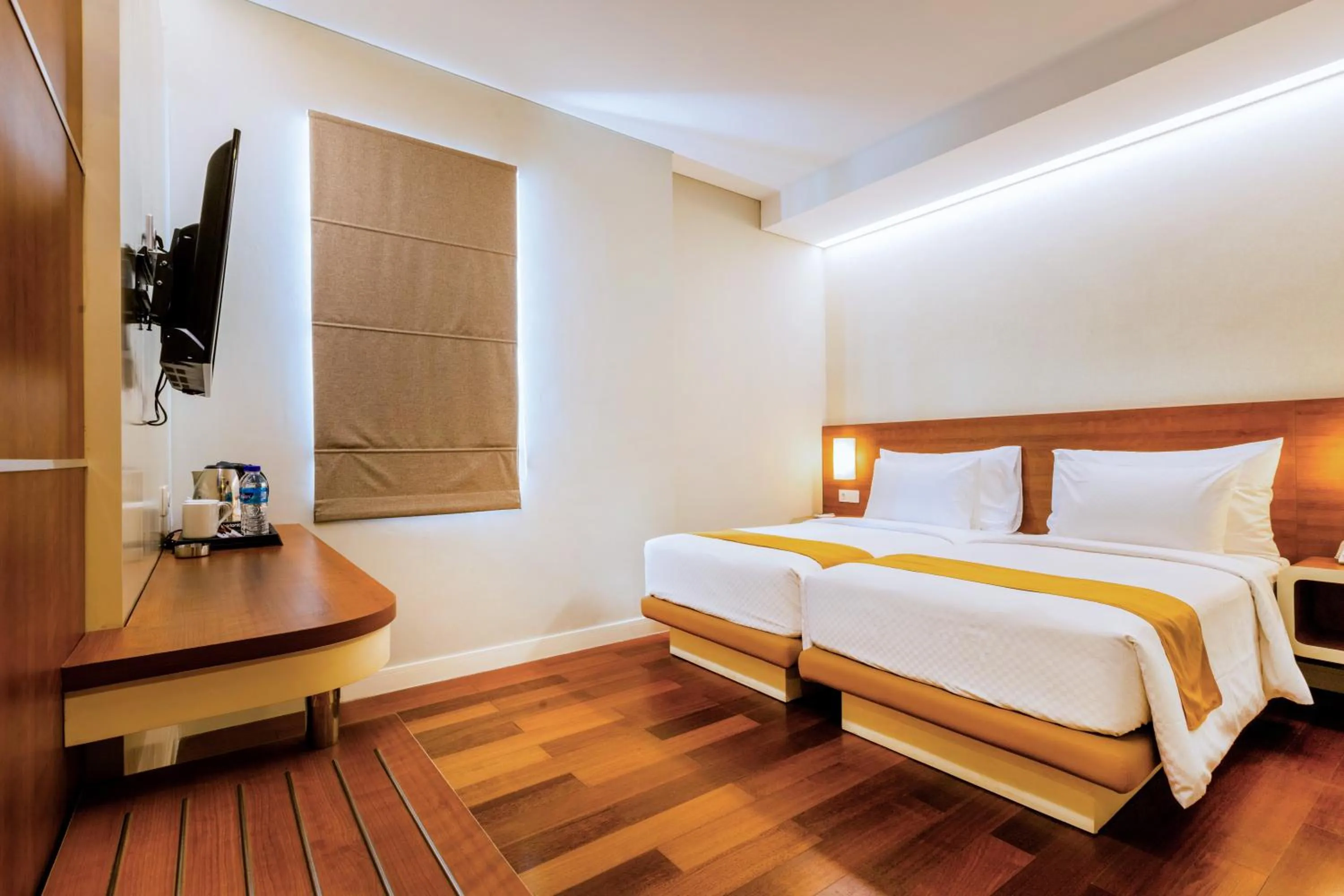 Bedroom, Bed in The Point Hotel Balikpapan