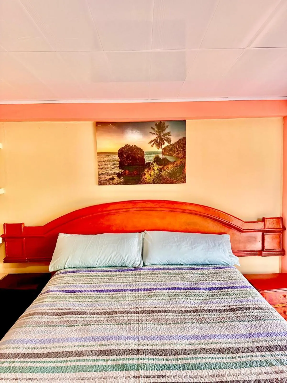 Bed in Posada Seven Colours Ocean