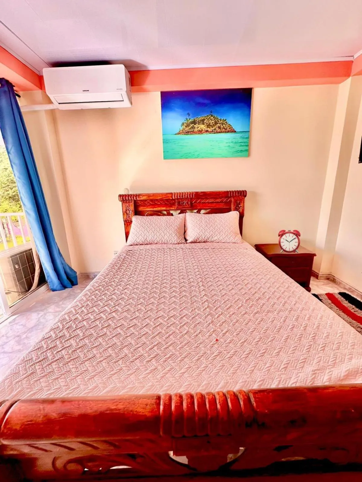 Bed in Posada Seven Colours Ocean