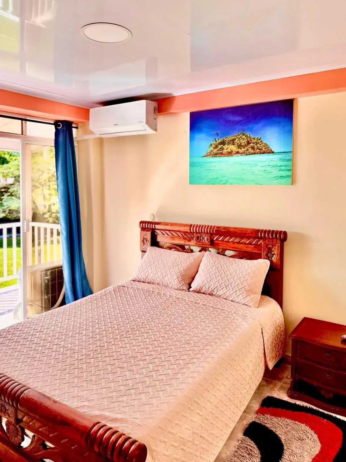 Double Room with Balcony in Posada Seven Colours Ocean Double Room with Balcony in Posada Seven Colours Ocean