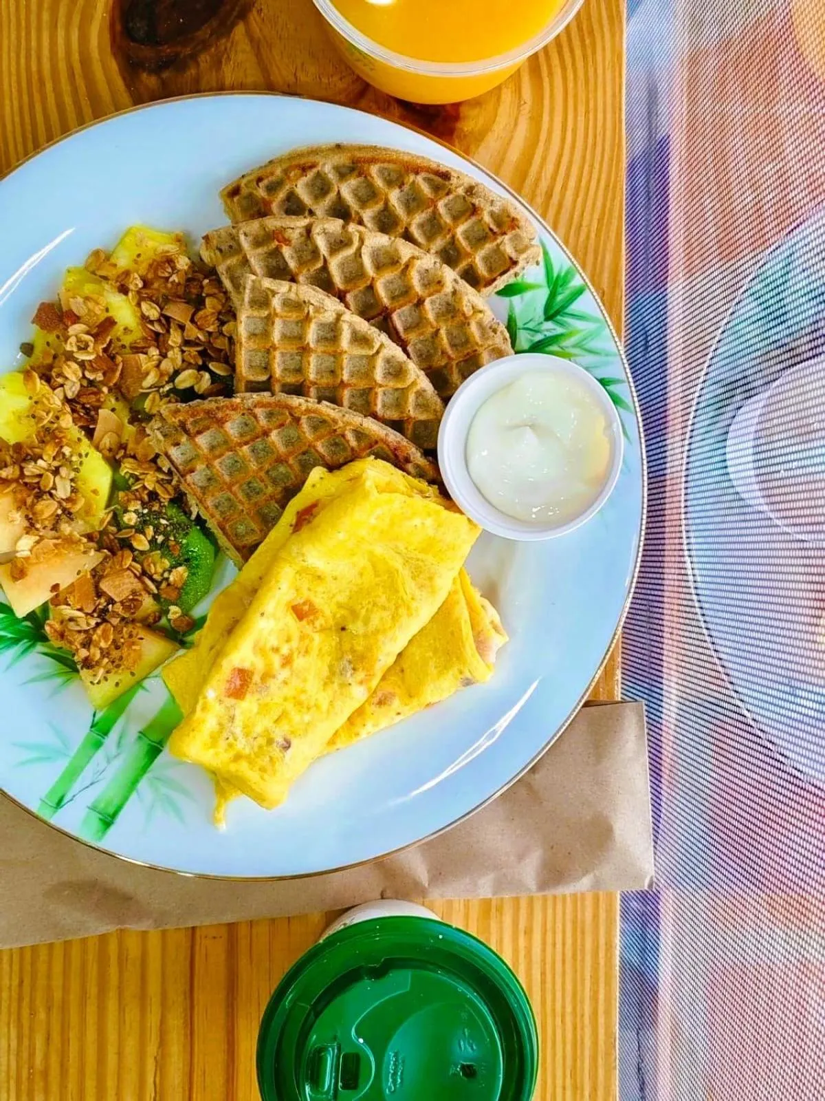 Breakfast in Posada Seven Colours Ocean