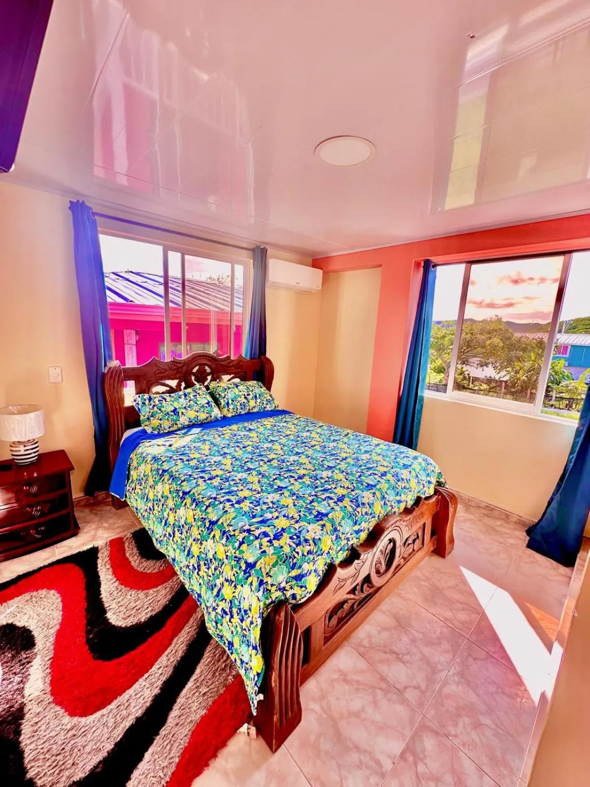 Photo of the whole room, Bed in Posada Seven Colours Ocean