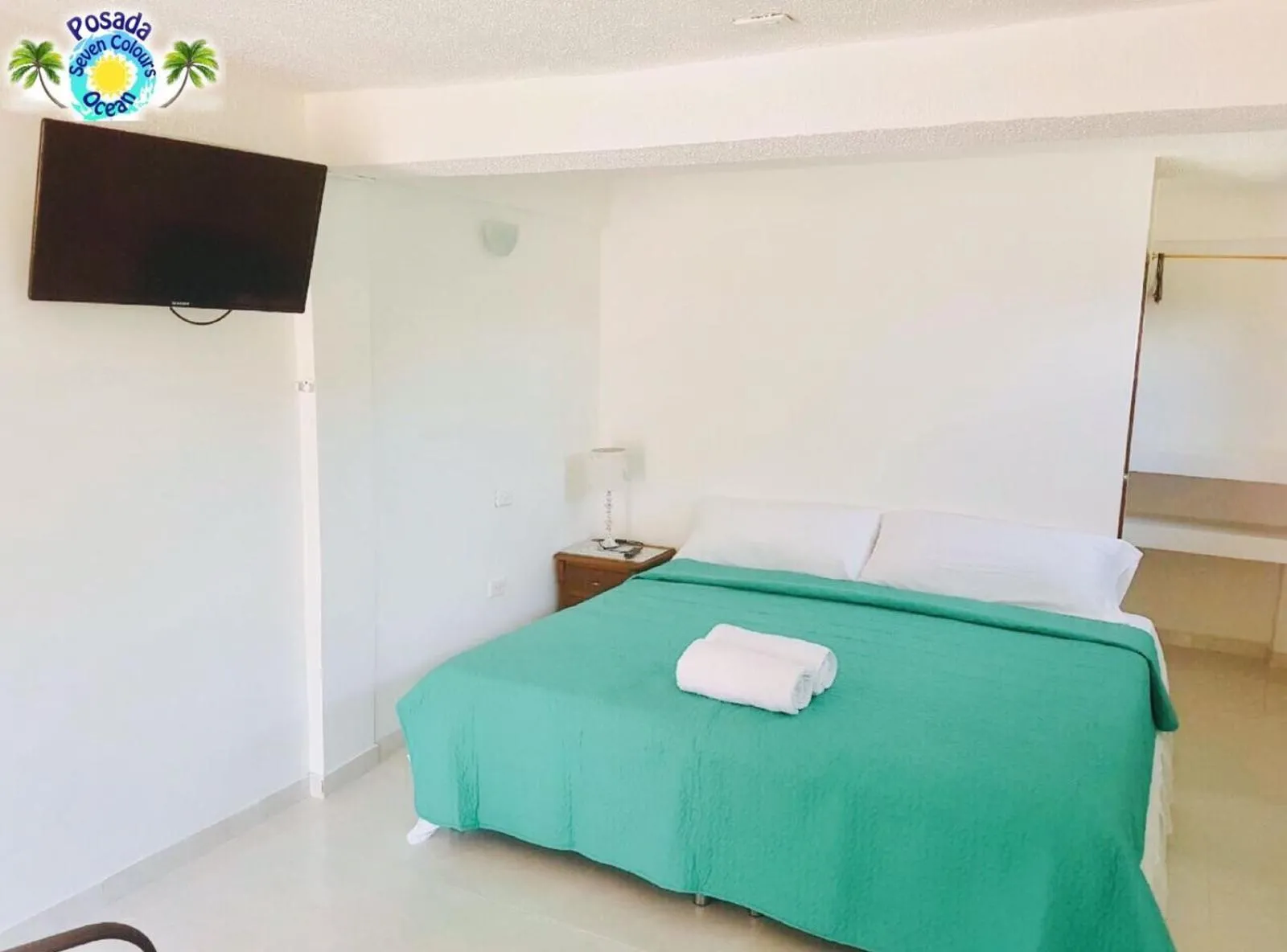 Photo of the whole room, Bed in Posada Seven Colours Ocean