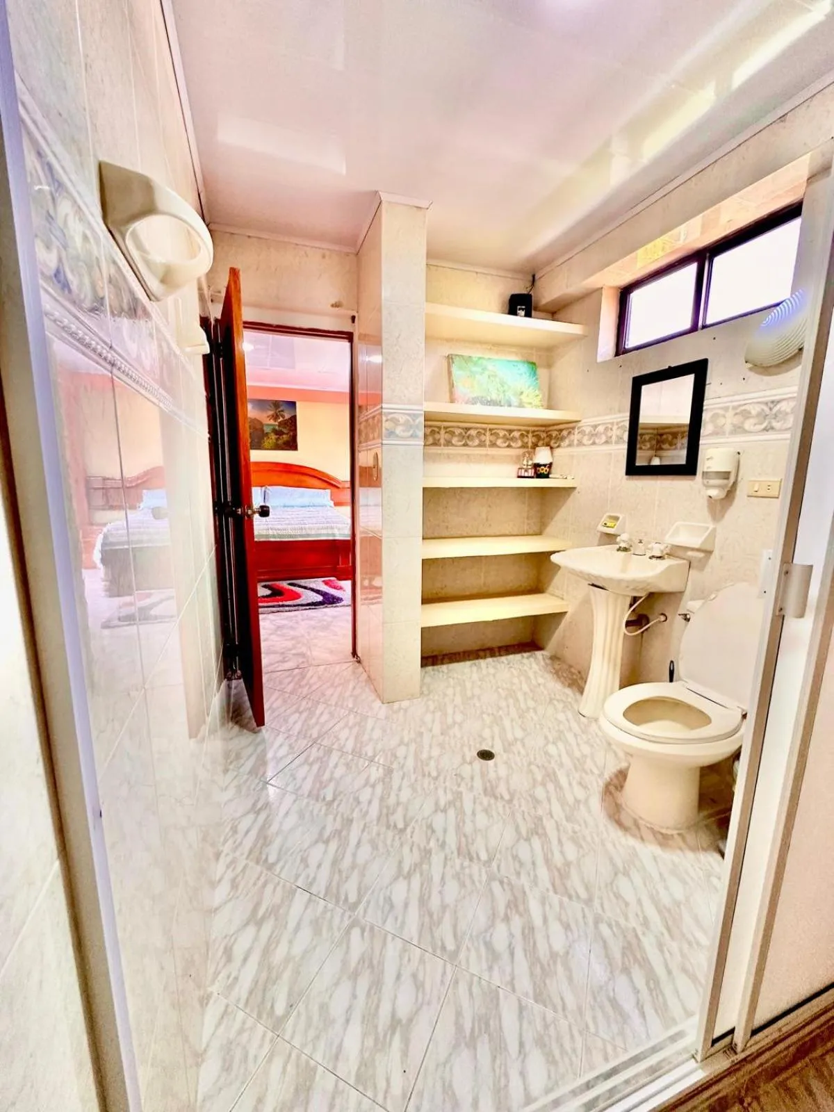 Bathroom in Posada Seven Colours Ocean