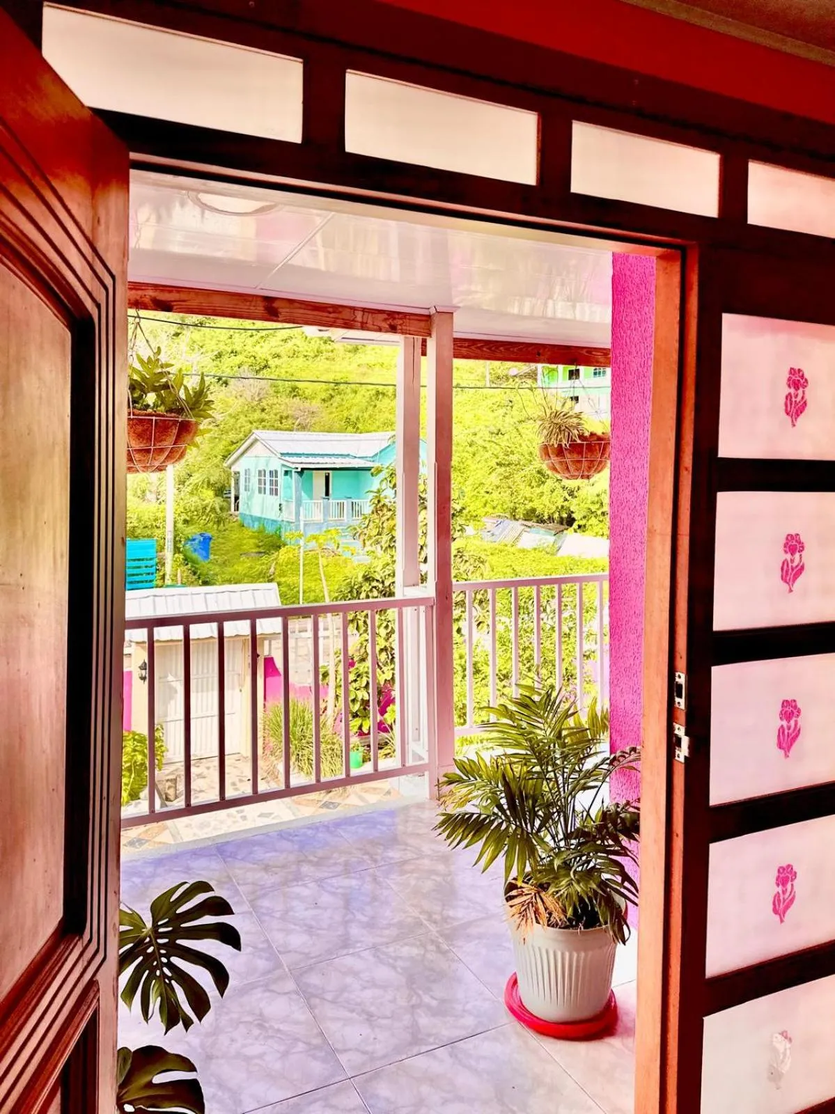Balcony/Terrace in Posada Seven Colours Ocean