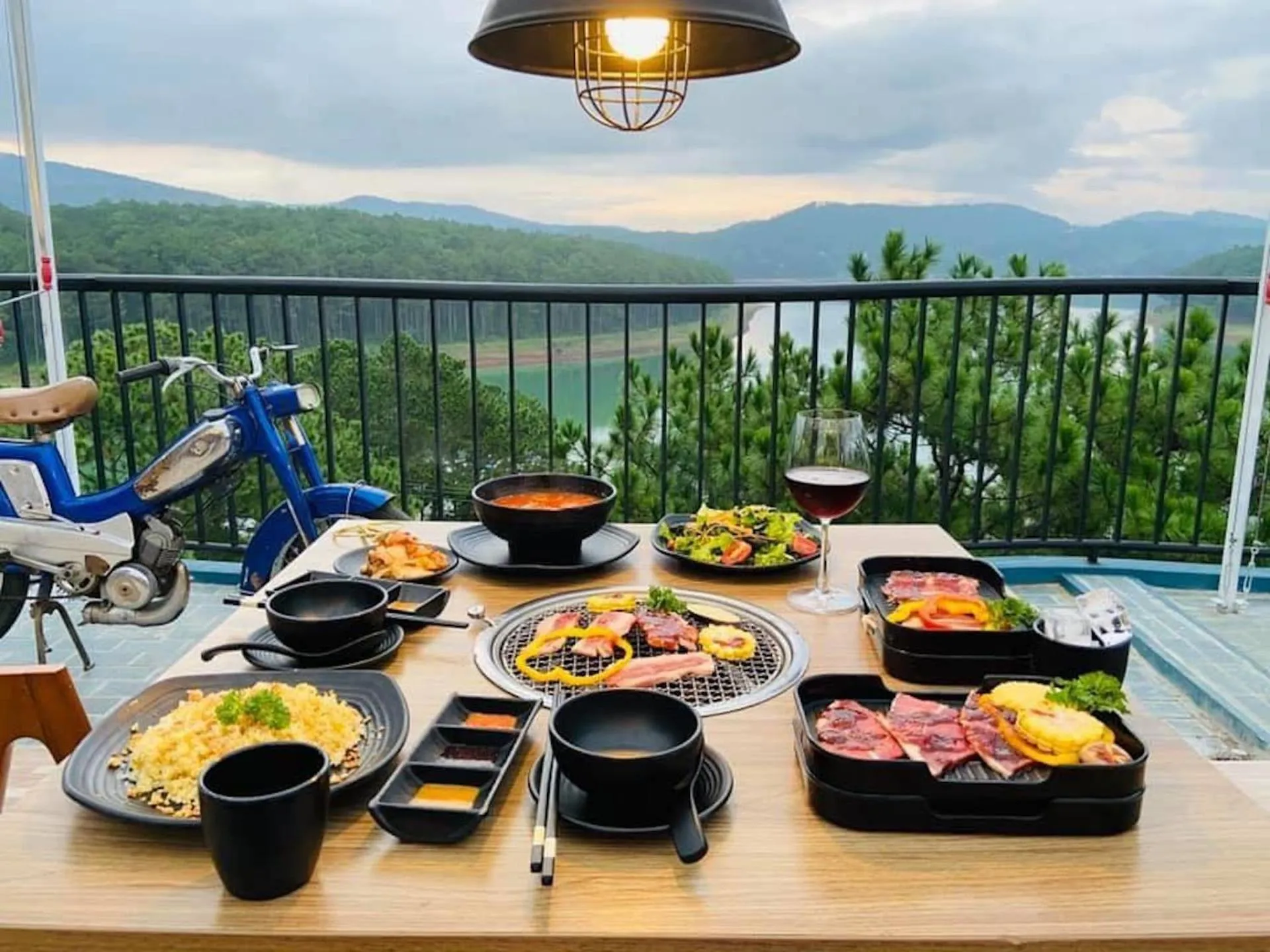 BBQ facilities in Romeo & Juliet Dalat