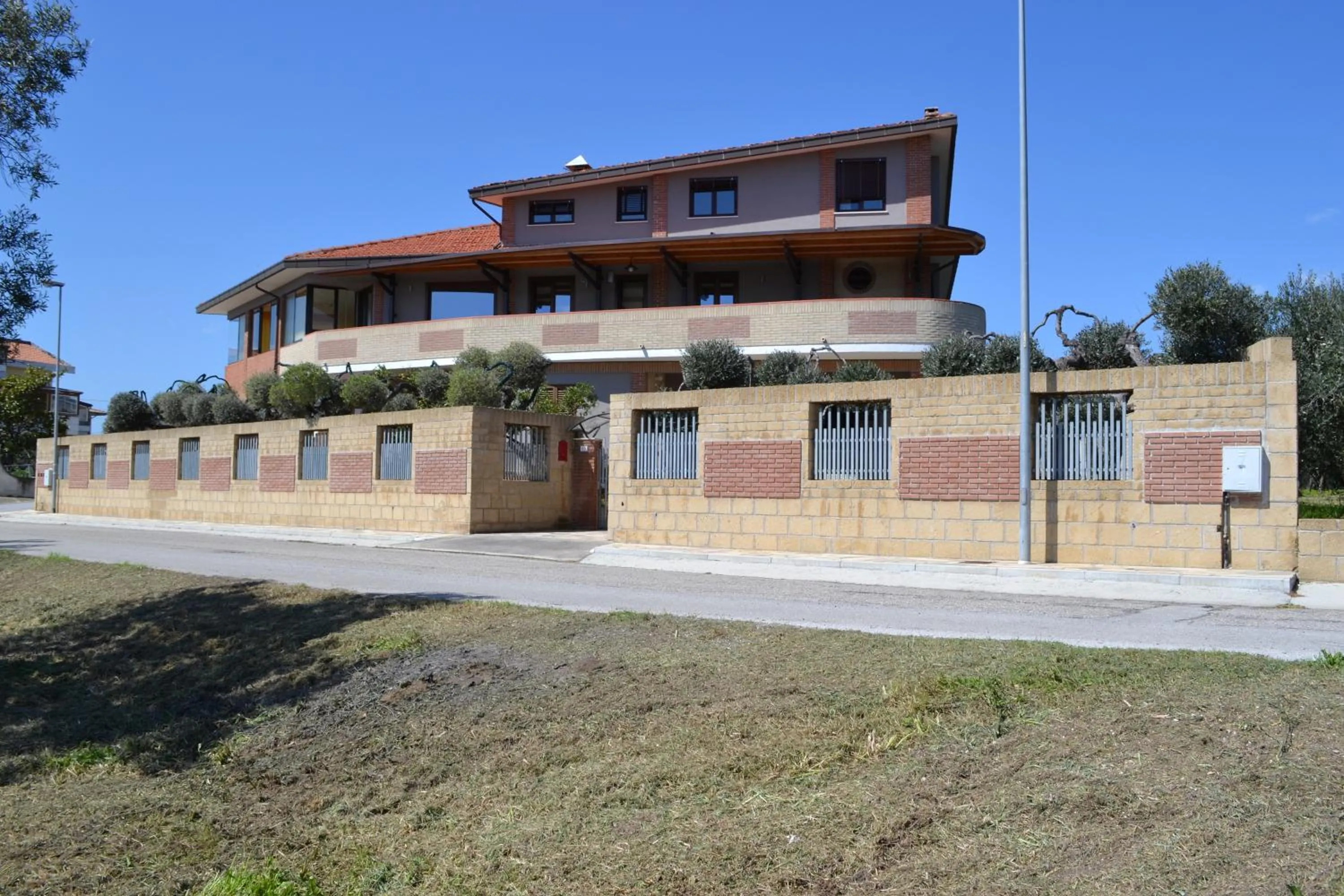 Facade/entrance in B&B Colle Acquabella