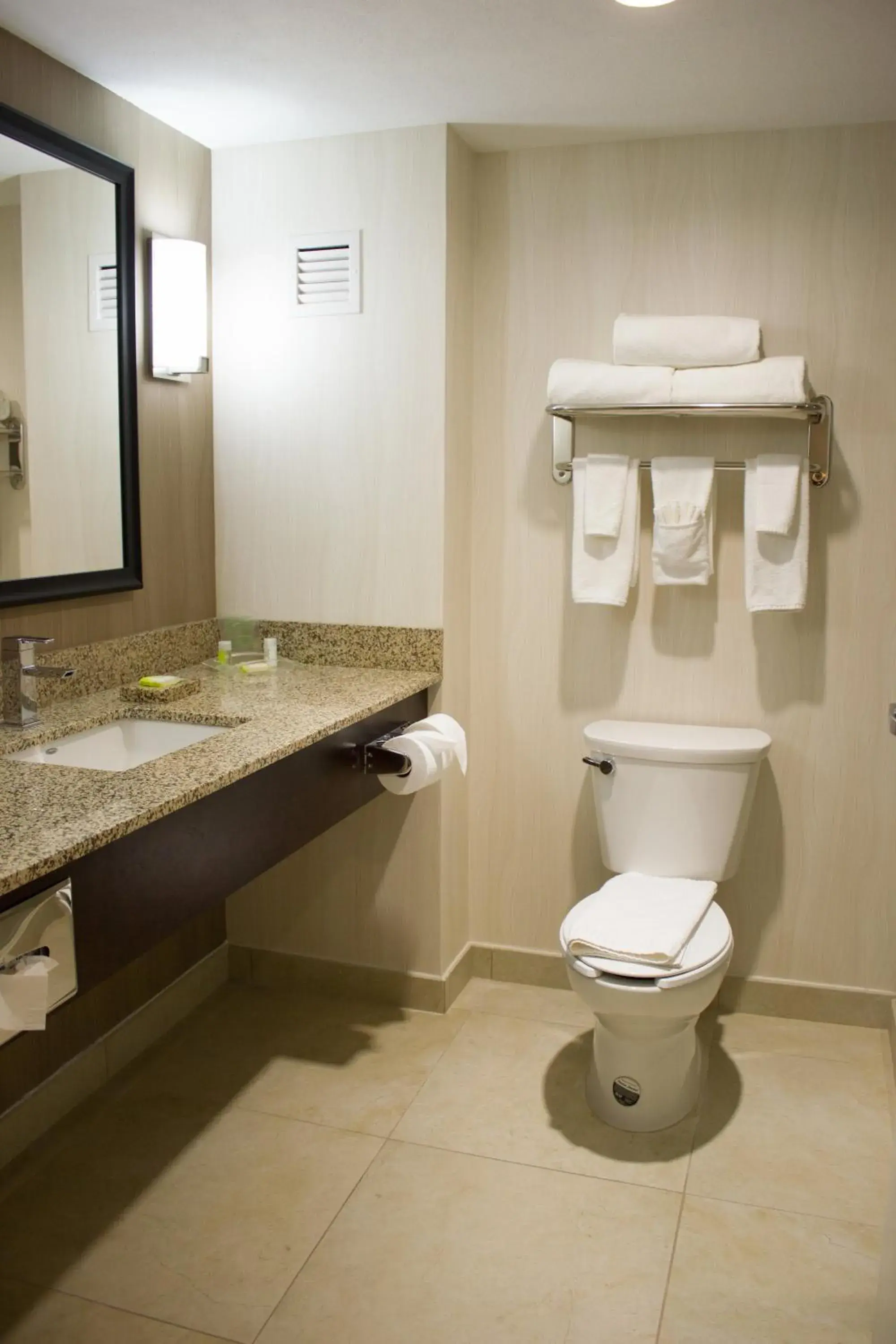 Bathroom in Holiday Inn Hotel & Suites Hermosillo Aeropuerto by IHG Bathroom in Holiday Inn Hotel & Suites Hermosillo Aeropuerto by IHG