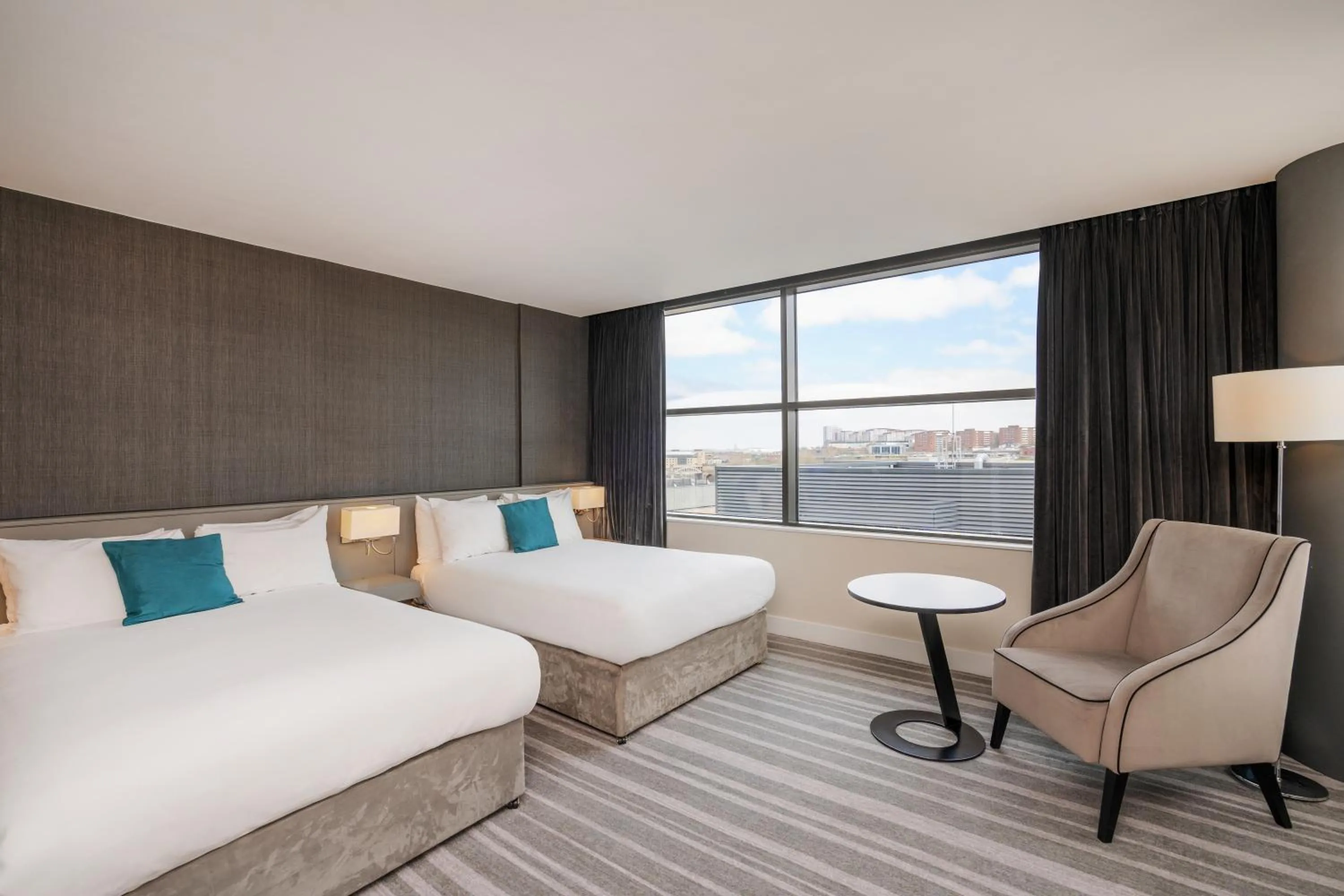 View (from property/room), Bed in Crowne Plaza Newcastle - Stephenson Quarter by IHG