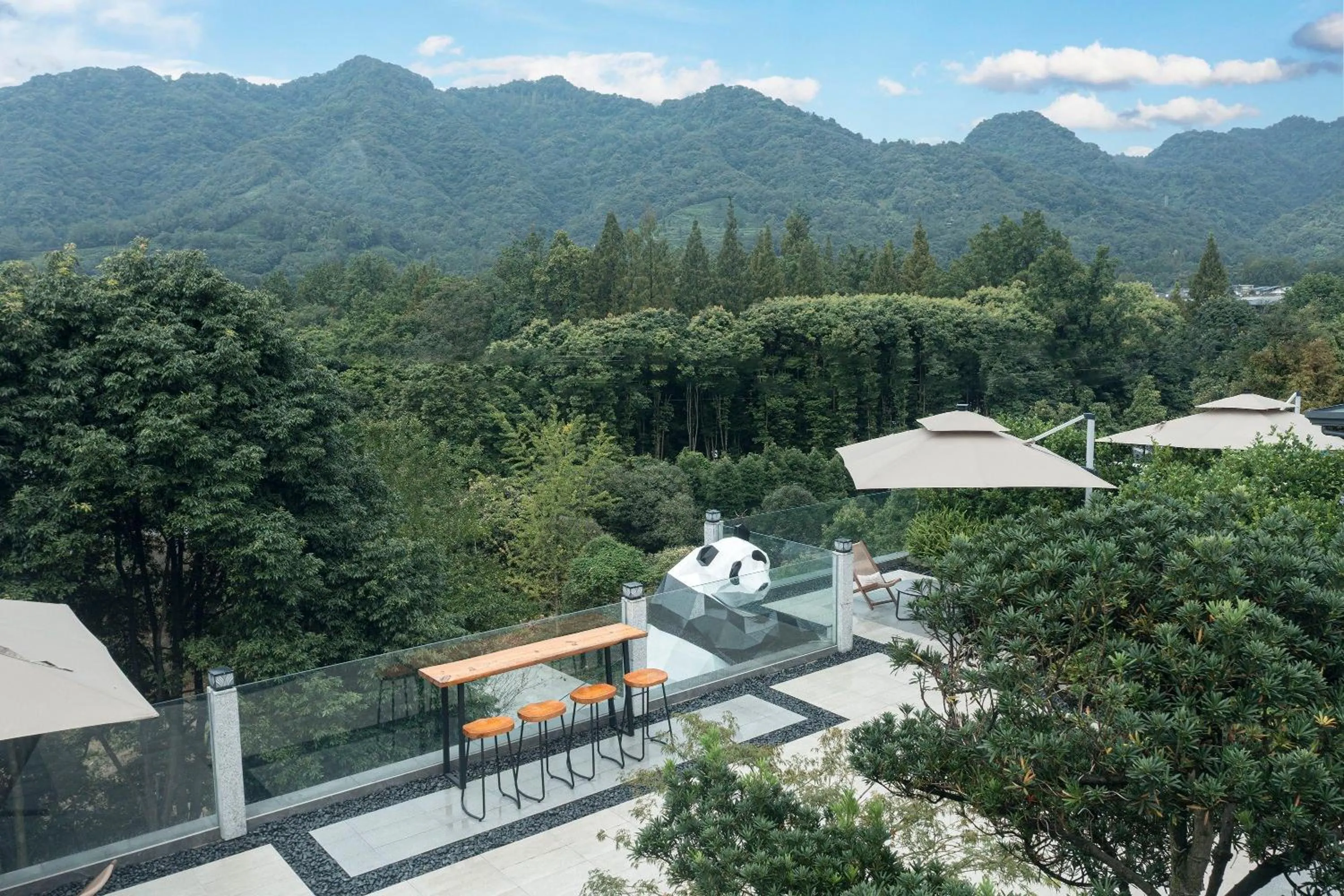 Garden in Z HOTEL- Qingchengshan