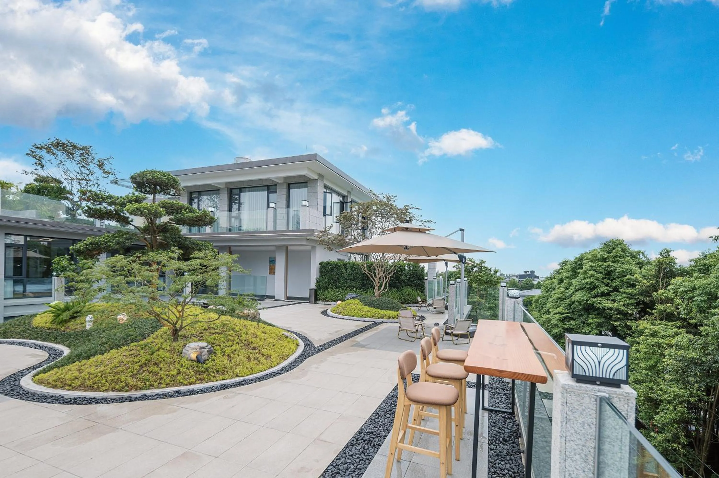 Garden in Z HOTEL- Qingchengshan