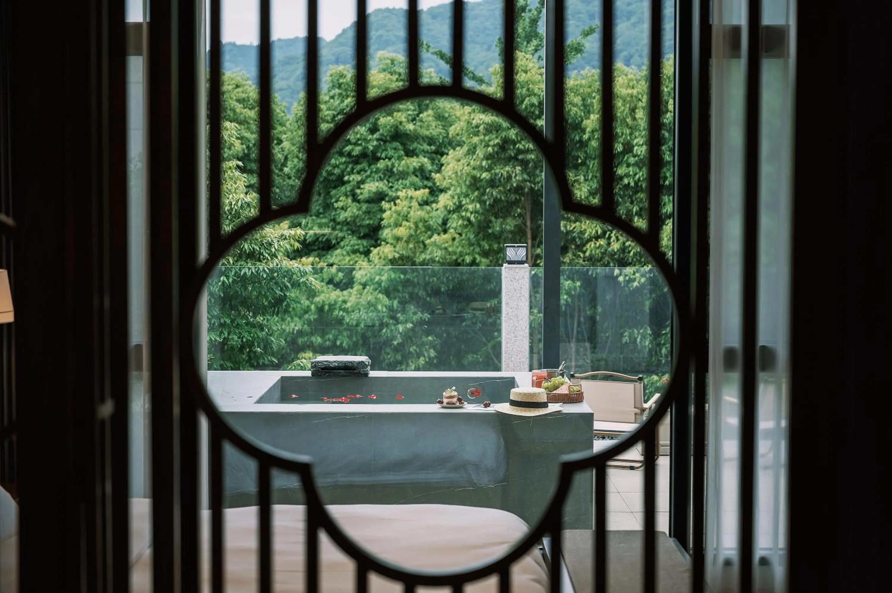 View (from property/room) in Z HOTEL- Qingchengshan