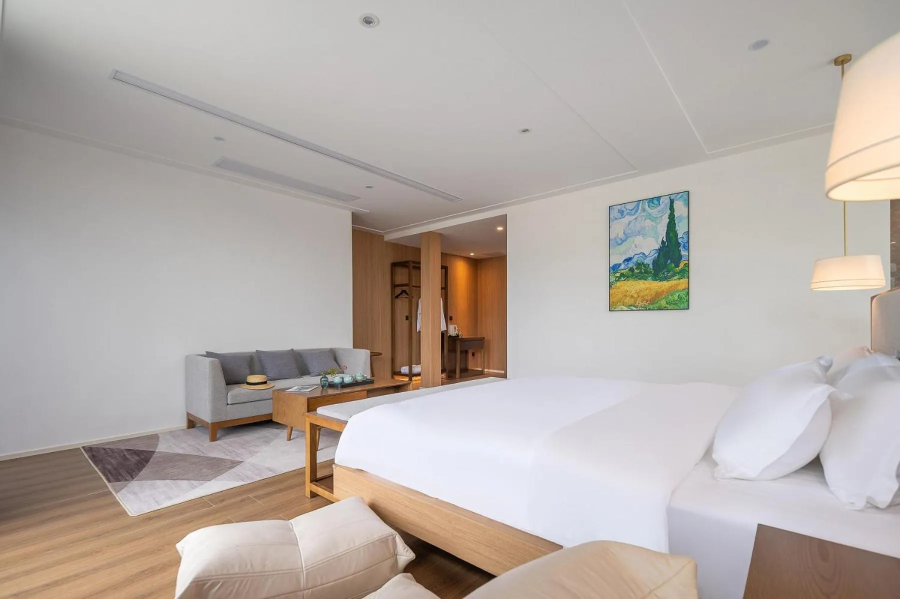 Bed in Z HOTEL- Qingchengshan