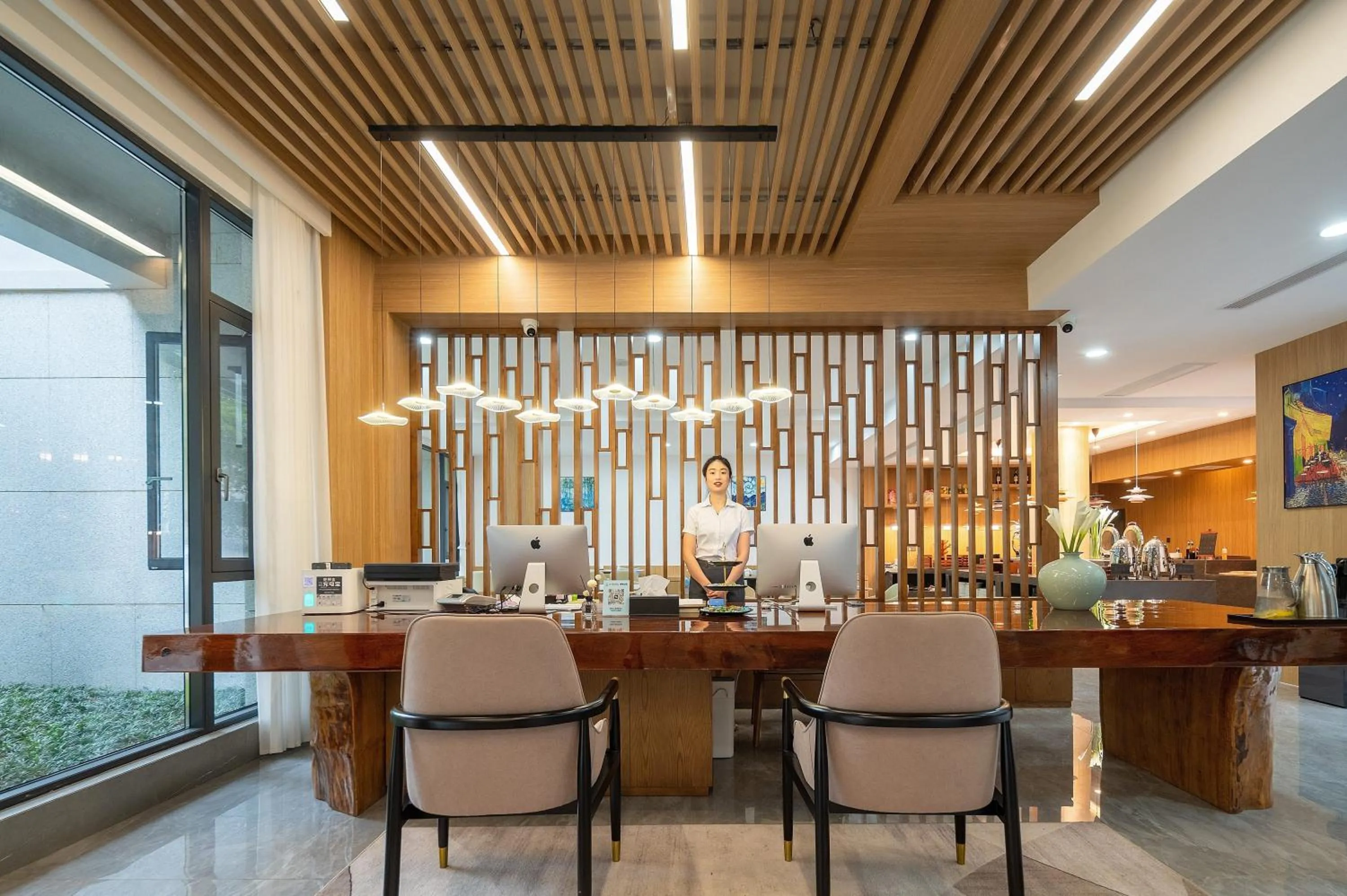 Lobby or reception in Z HOTEL- Qingchengshan