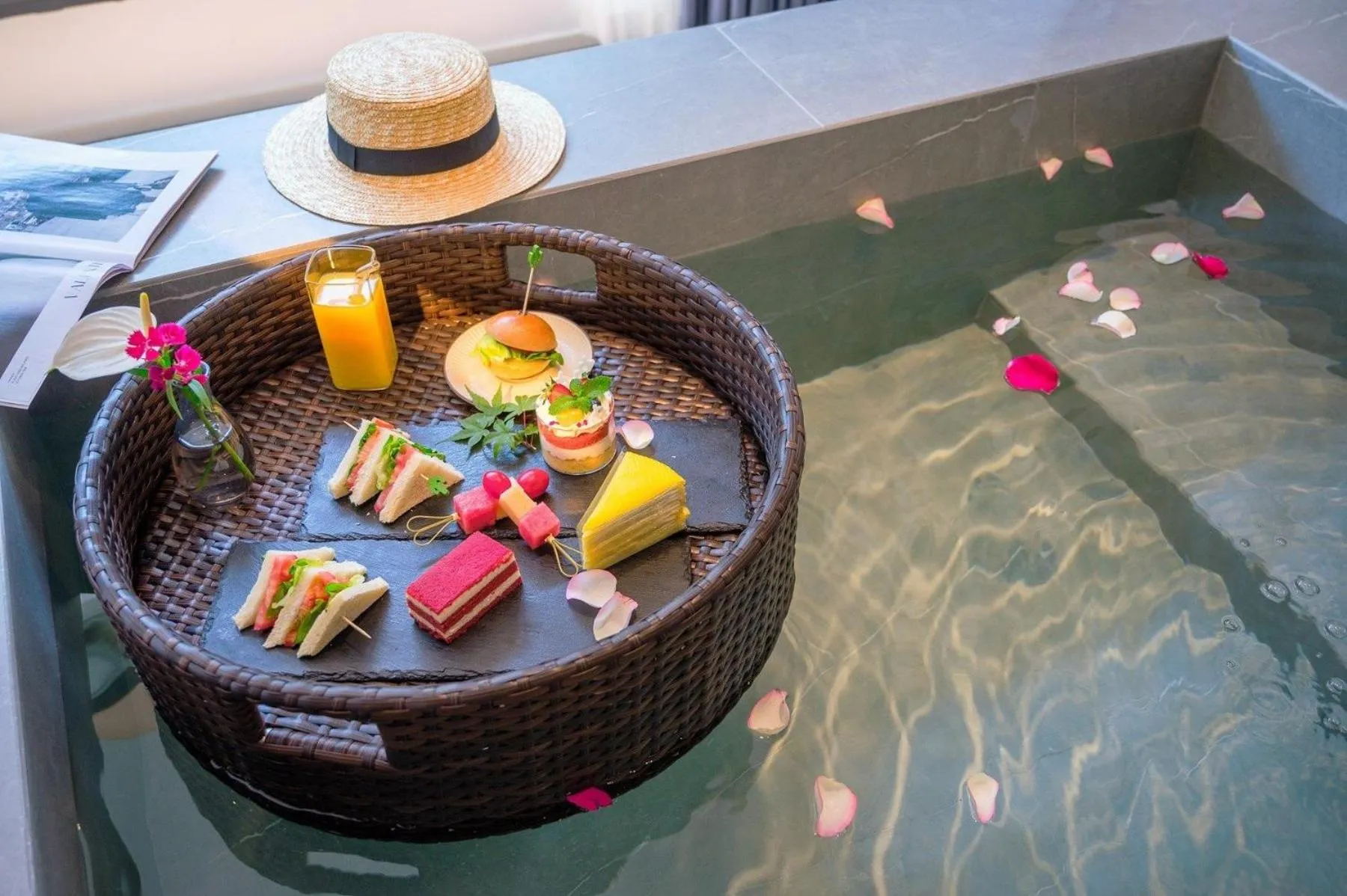 Pool view in Z HOTEL- Qingchengshan