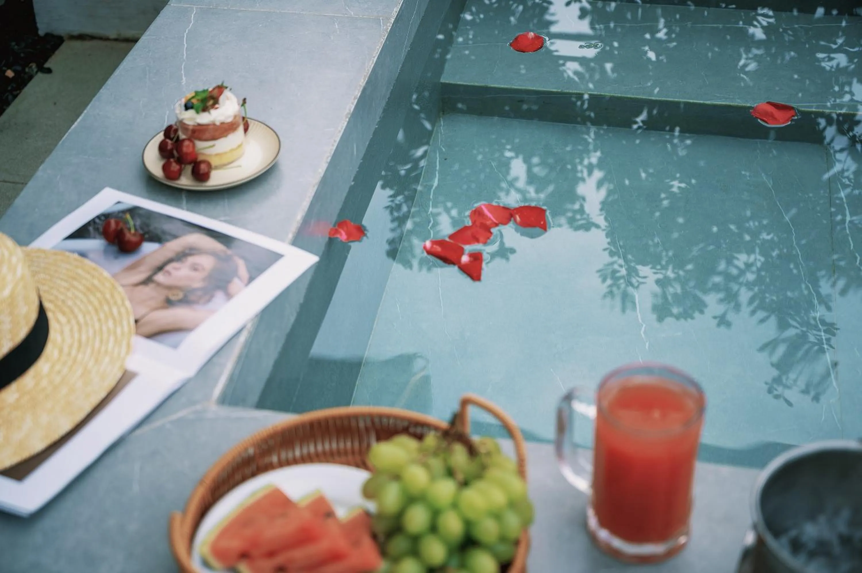 Pool view in Z HOTEL- Qingchengshan