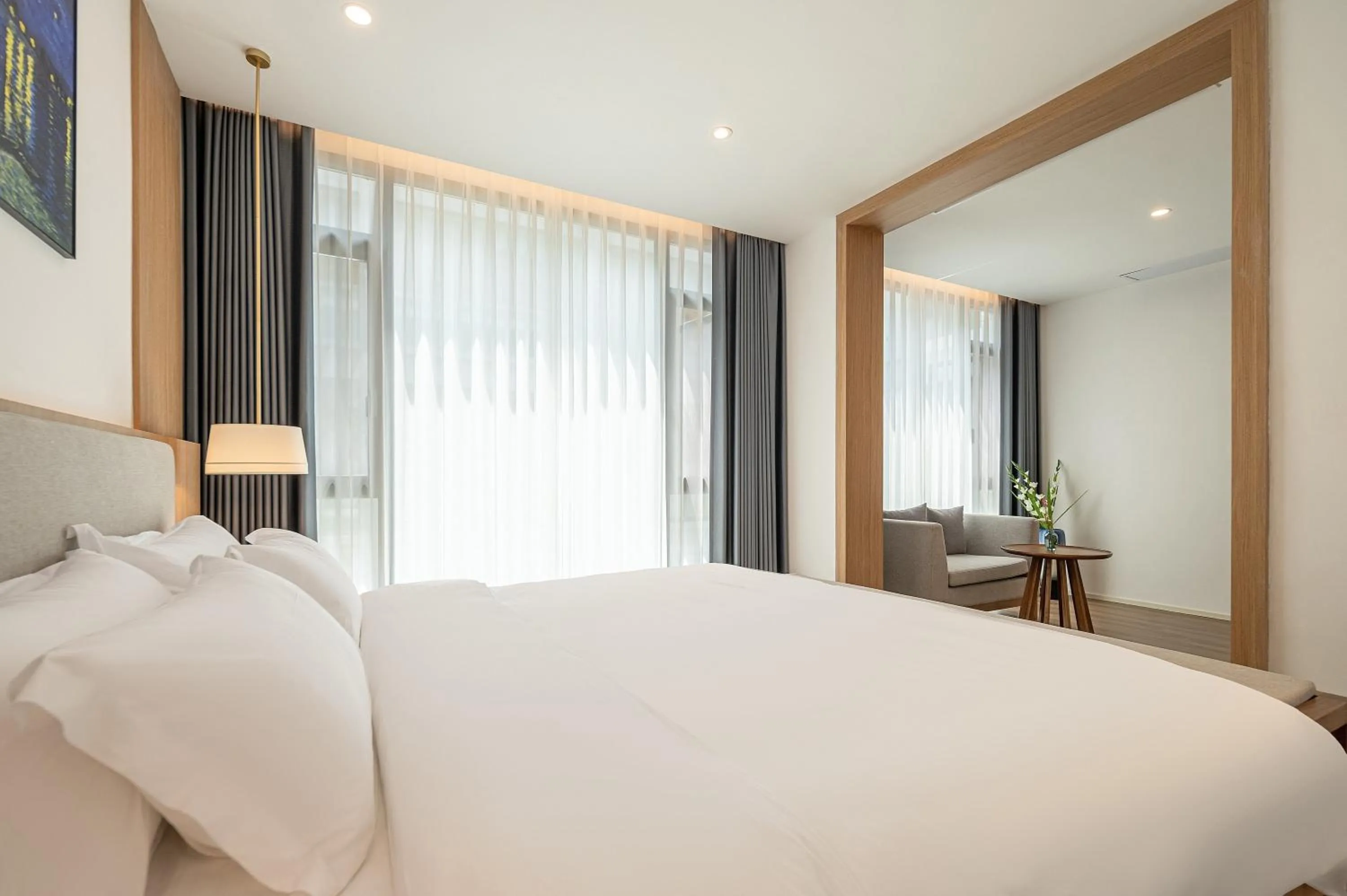 Bed in Z HOTEL- Qingchengshan