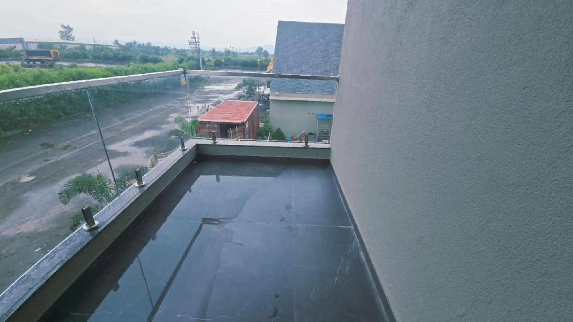 Balcony/Terrace in Hotel Laxmi Elite Karad