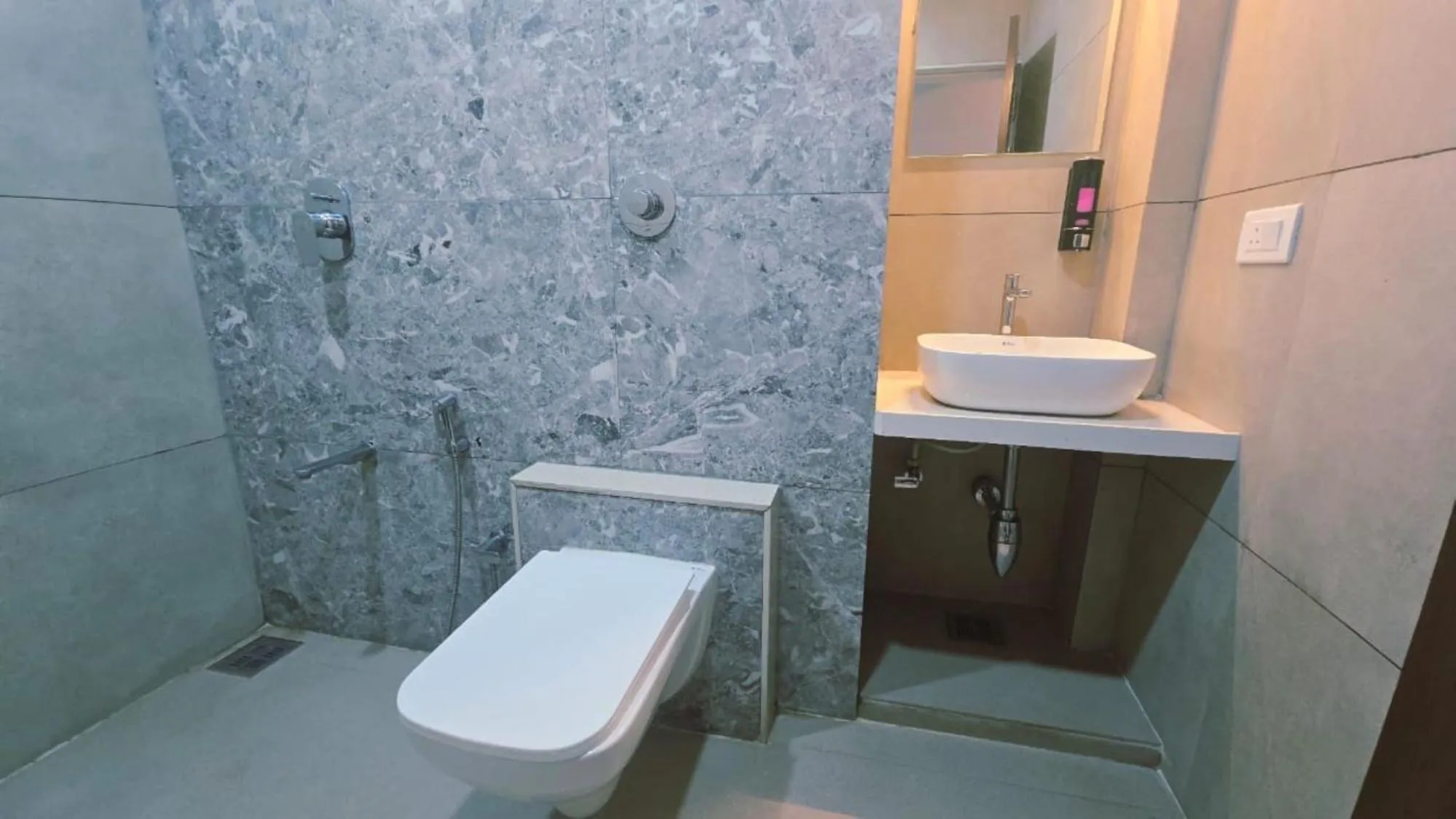 Bathroom in Hotel Laxmi Elite Karad