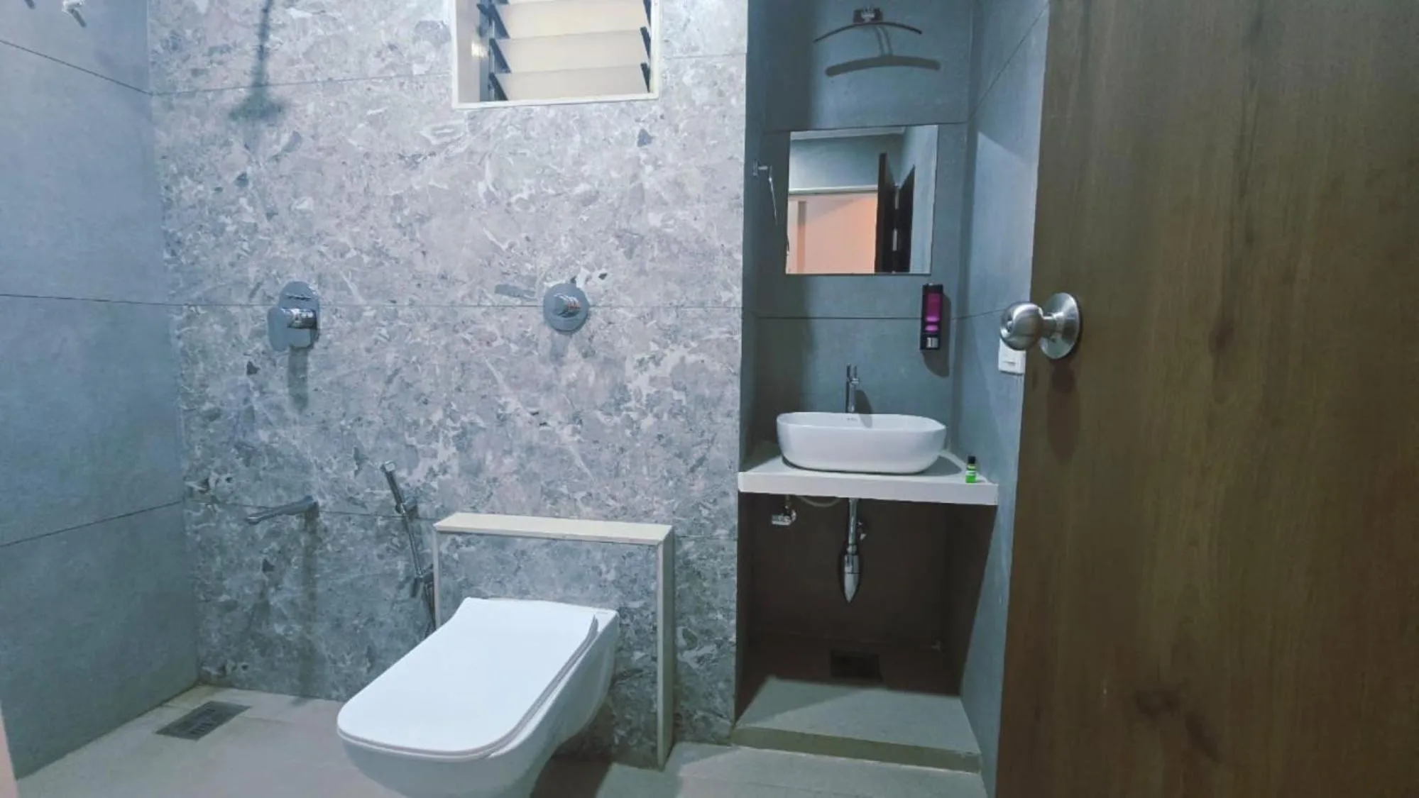 Toilet in Hotel Laxmi Elite Karad