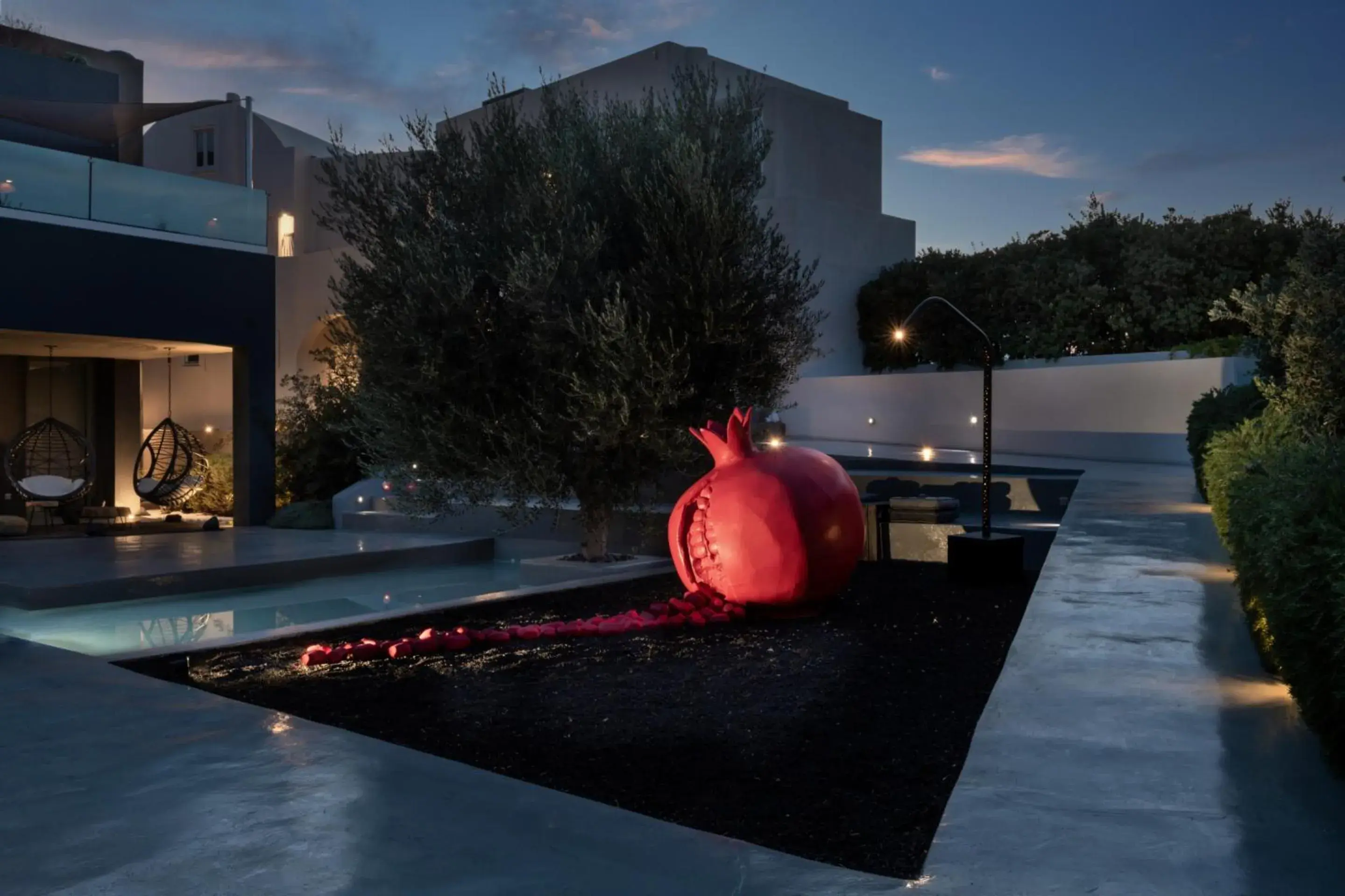 Property building in West East Suites Property building in West East Suites