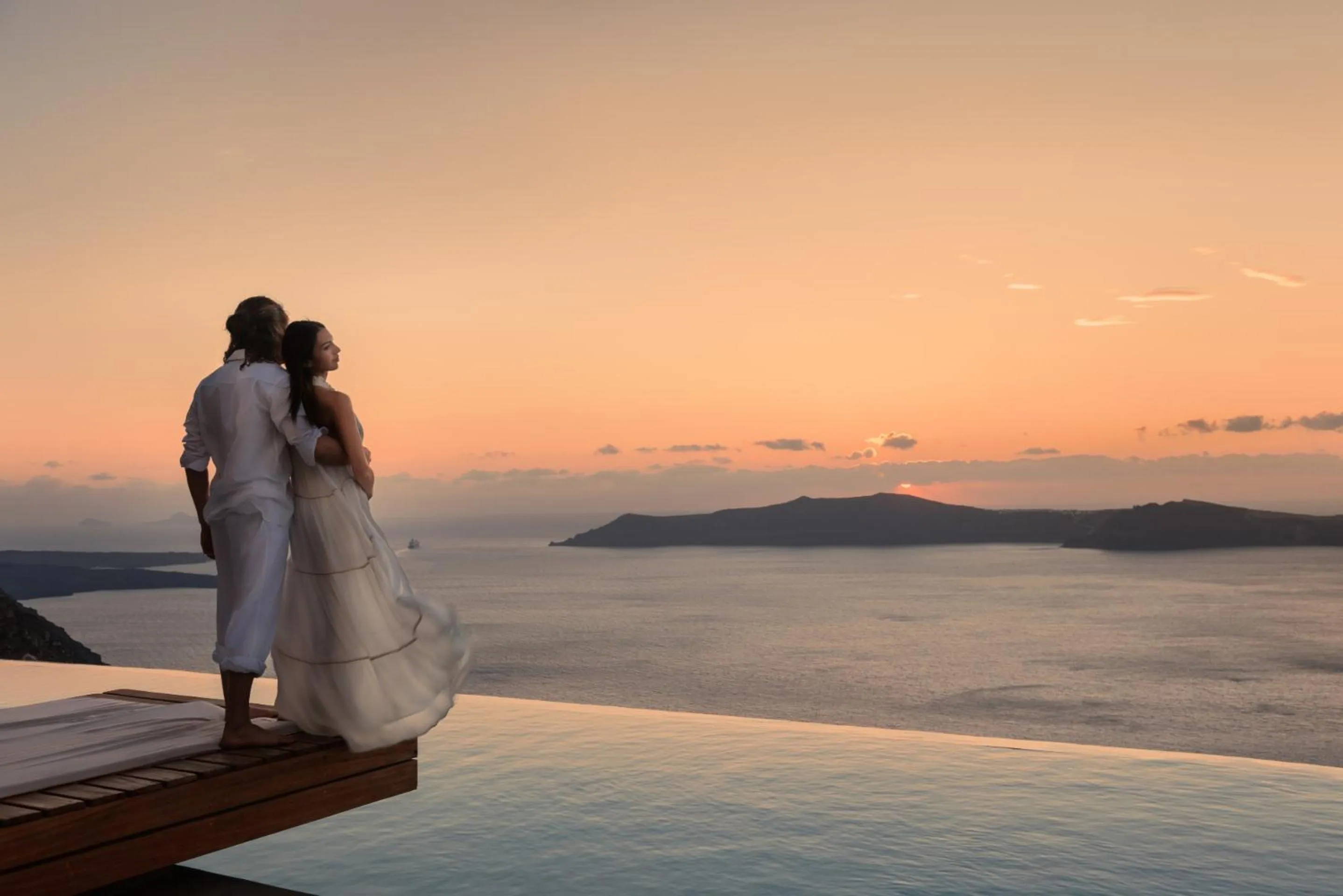 Sunset in West East Suites