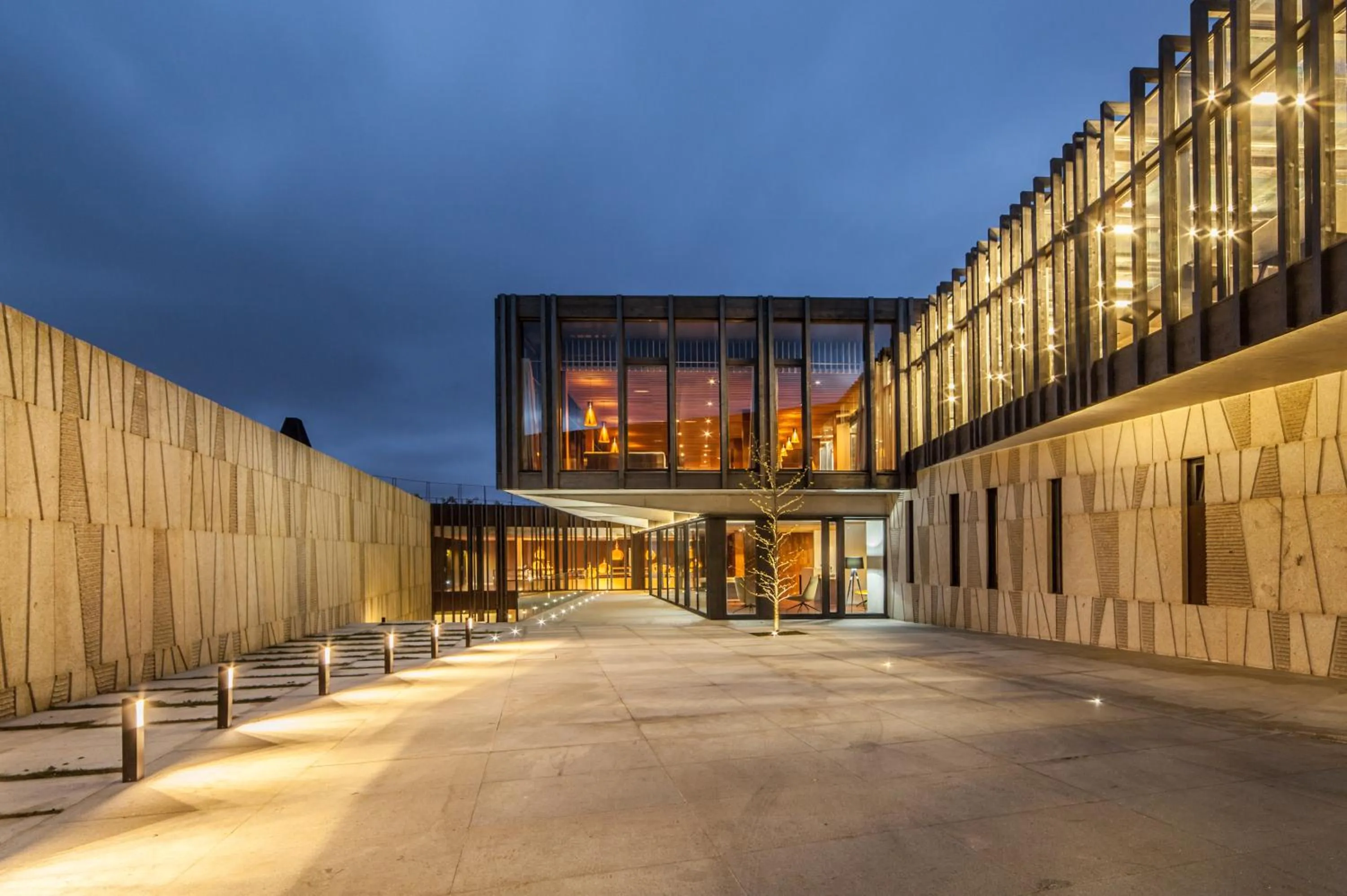 Facade/entrance in Pousada Armenteira