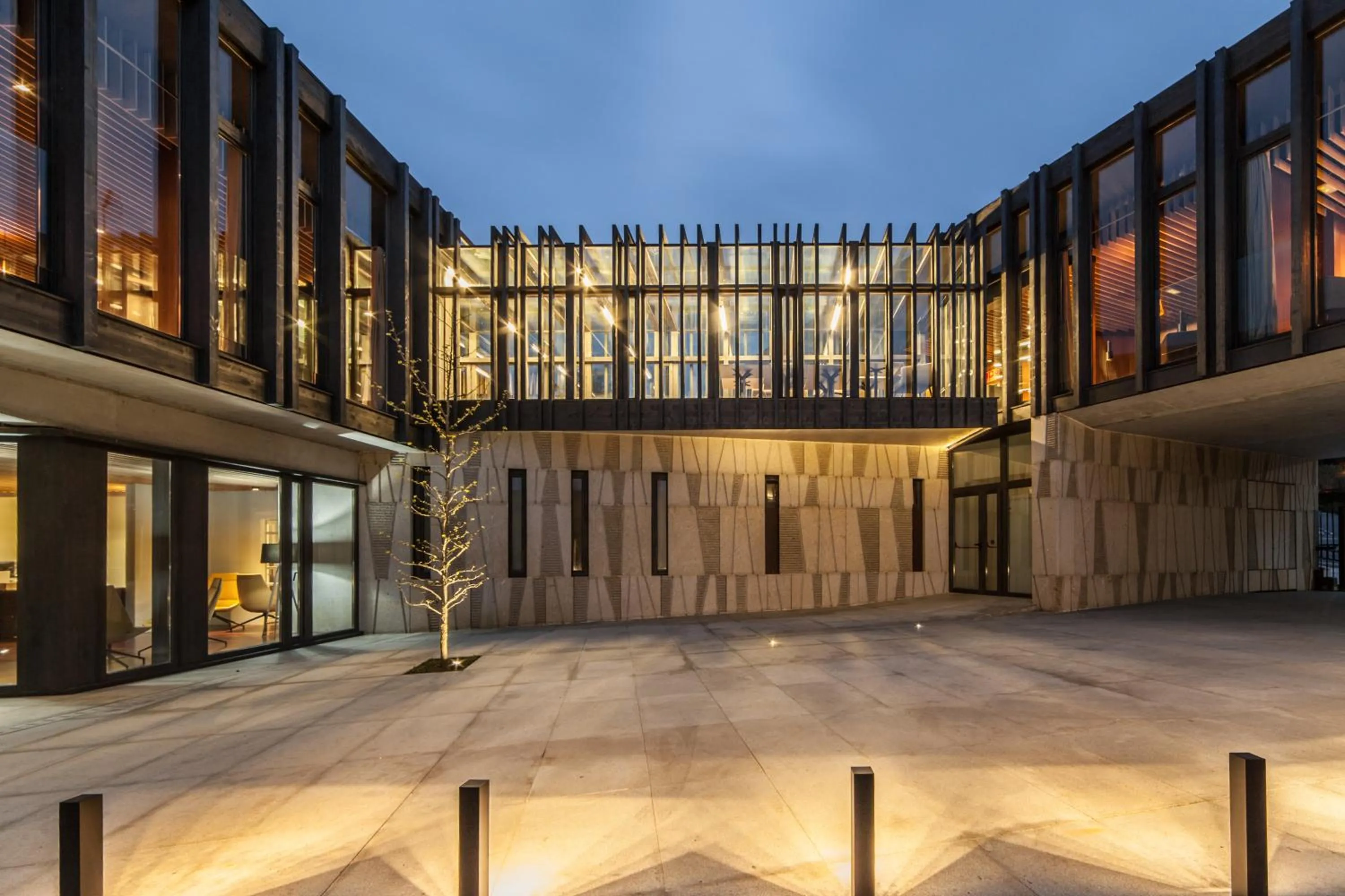 Patio in Pousada Armenteira