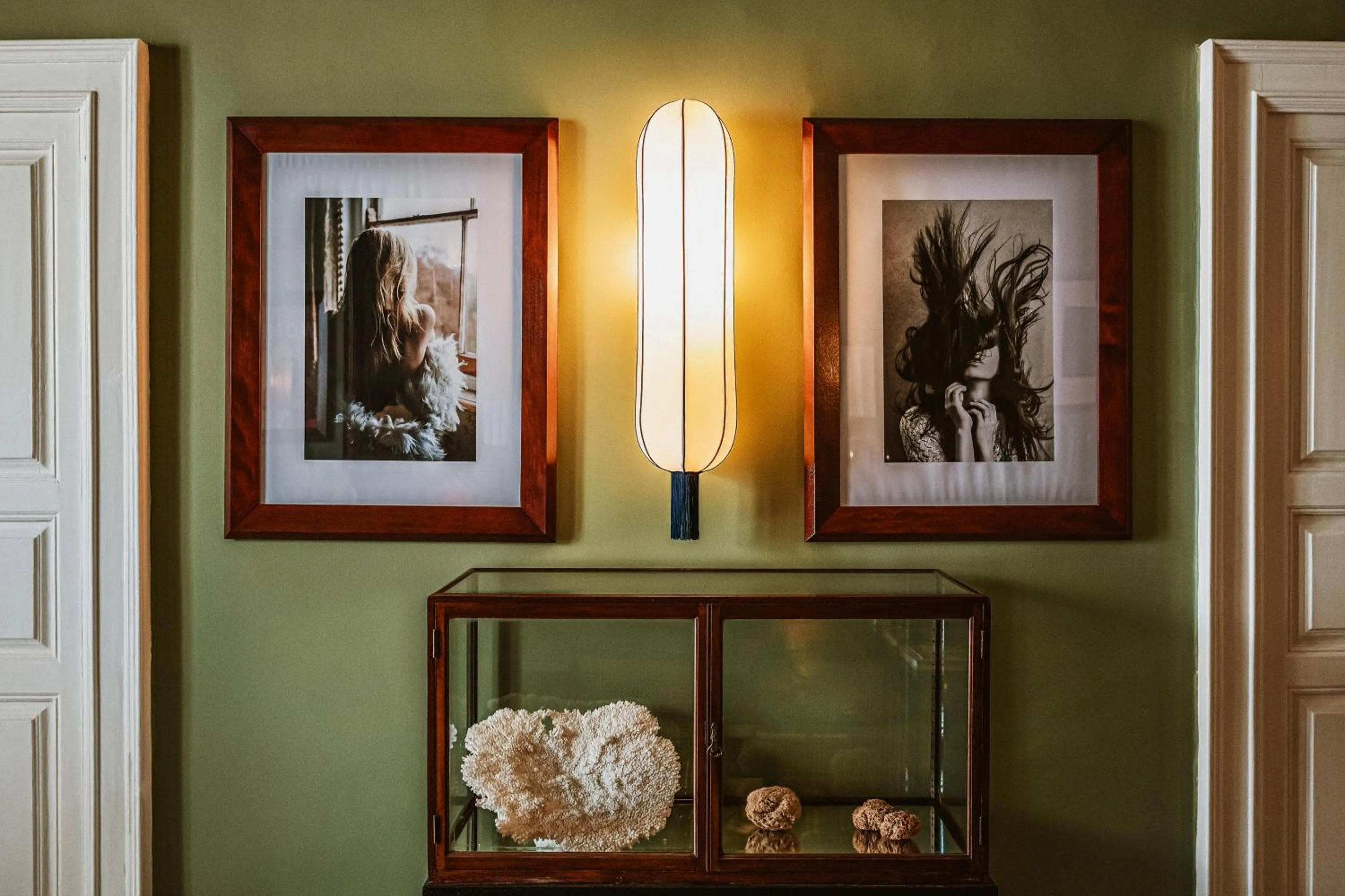 Decorative detail in Palazzo Flora