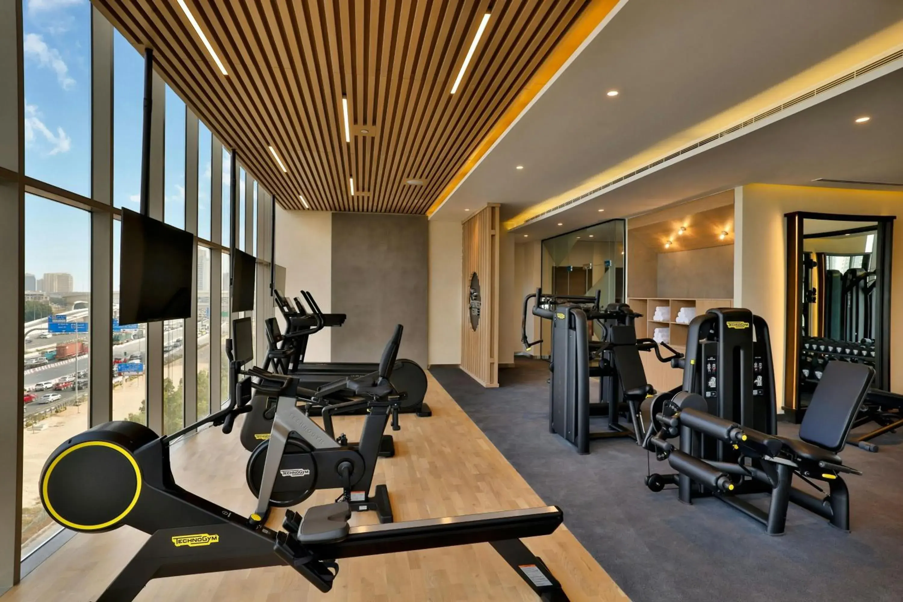 Fitness centre/facilities in Hotel Local Dubai, Jumeirah Village Triangle, Autograph Collection Fitness centre/facilities in Hotel Local Dubai, Jumeirah Village Triangle, Autograph Collection