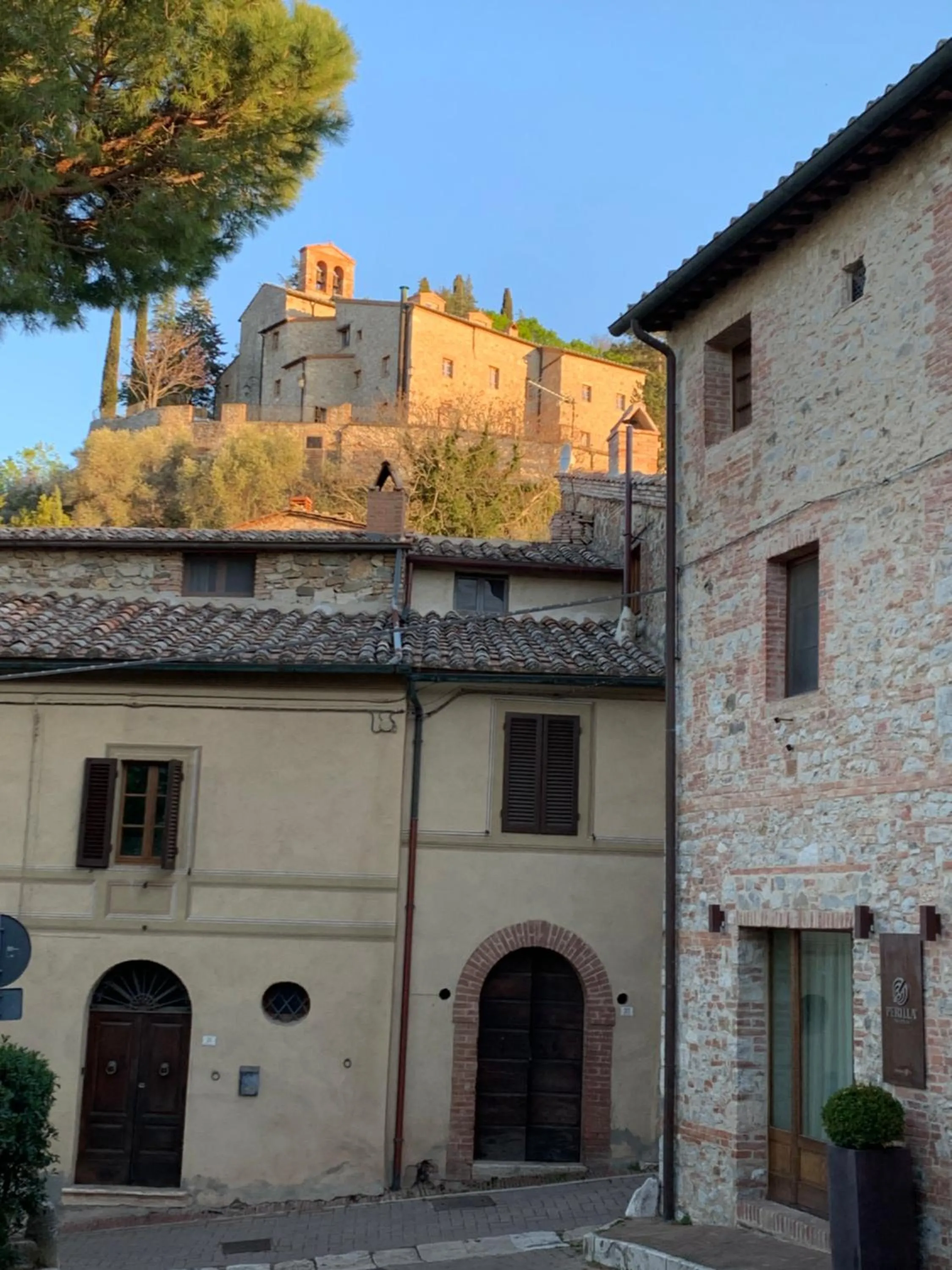 Landmark view in La Mandola