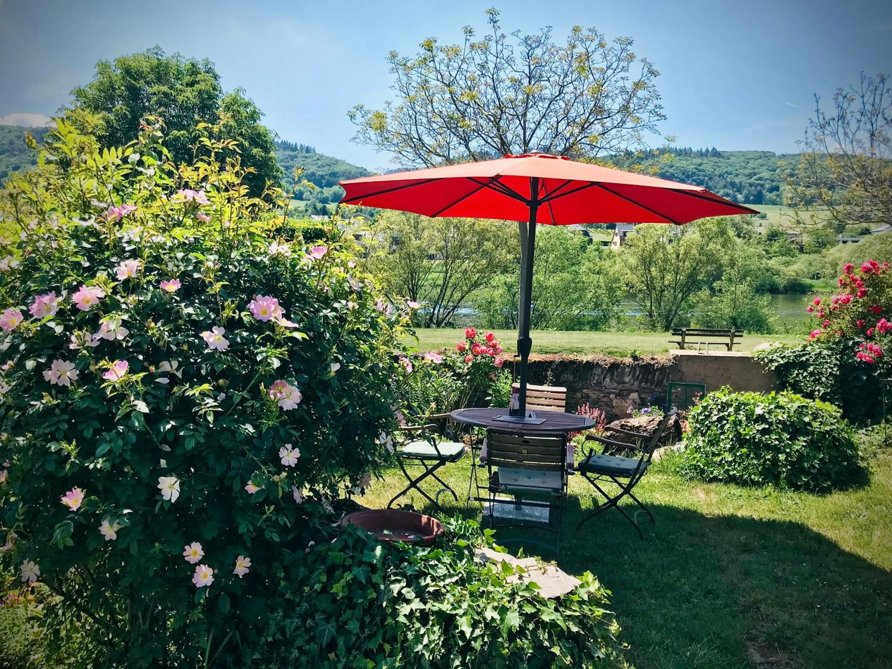 Garden in B&B Echternacher Hof