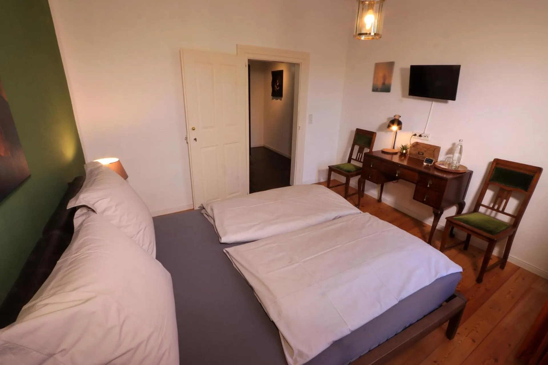 Photo of the whole room, Bed in B&B Echternacher Hof