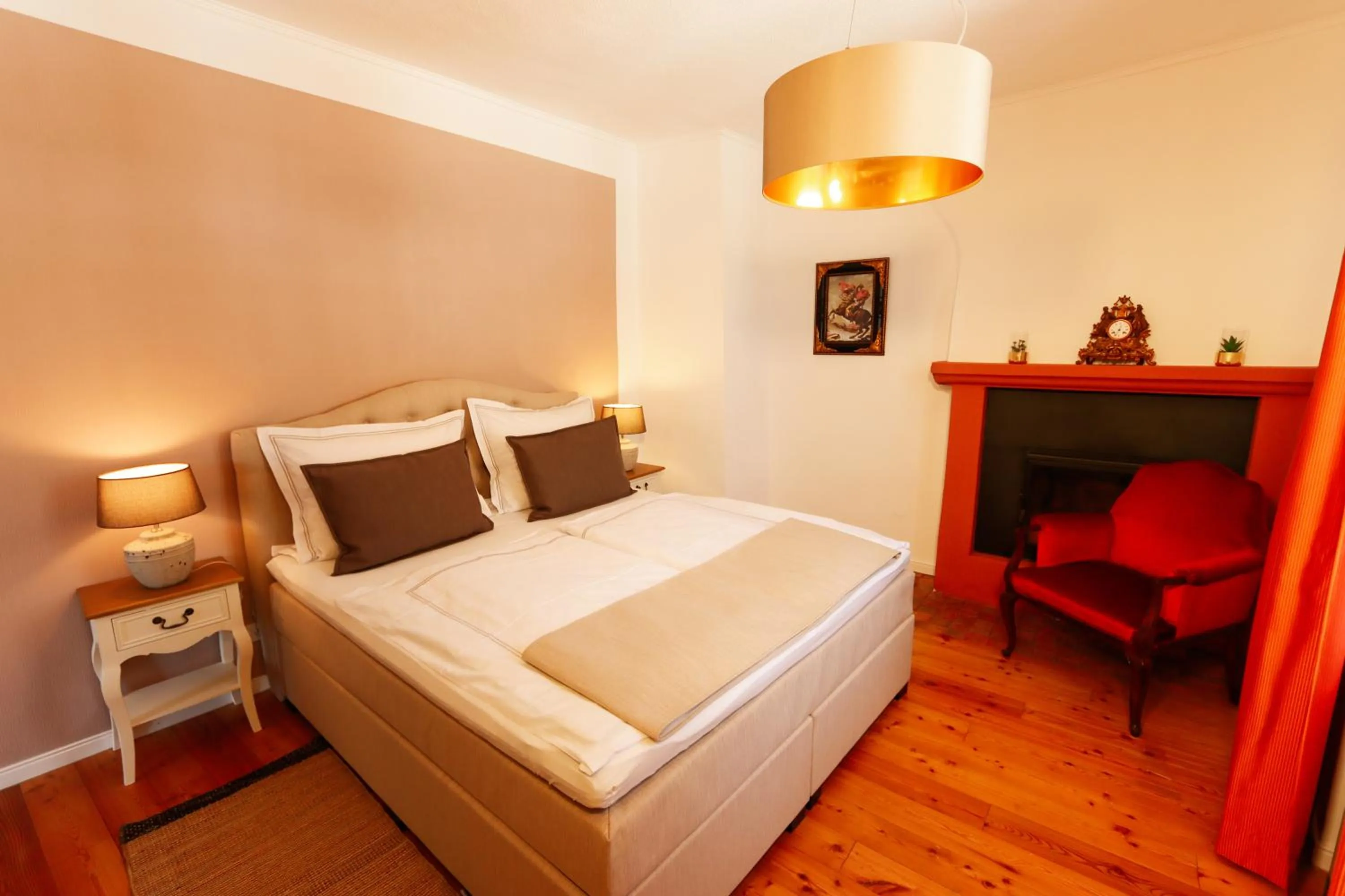 Bed in B&B Echternacher Hof