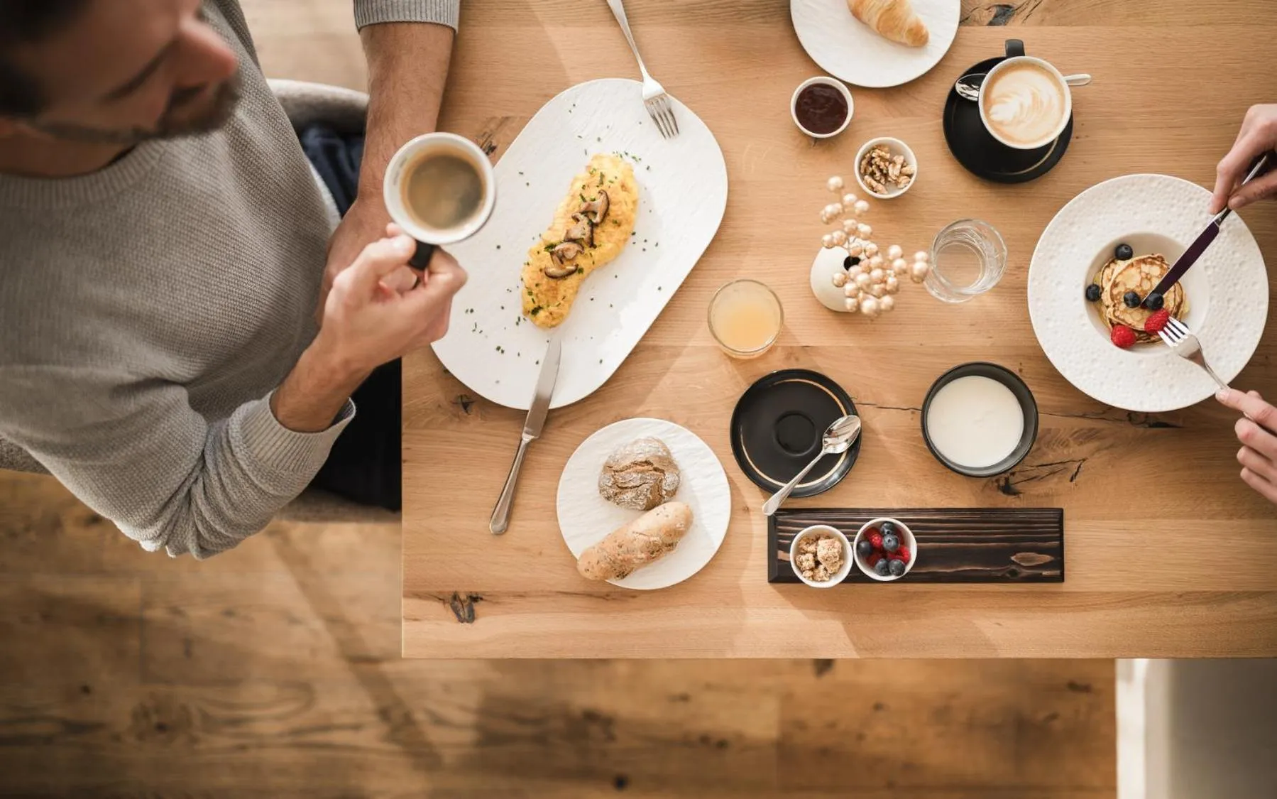 Breakfast in Falkensteiner Hotel Falkensteinerhof Superior