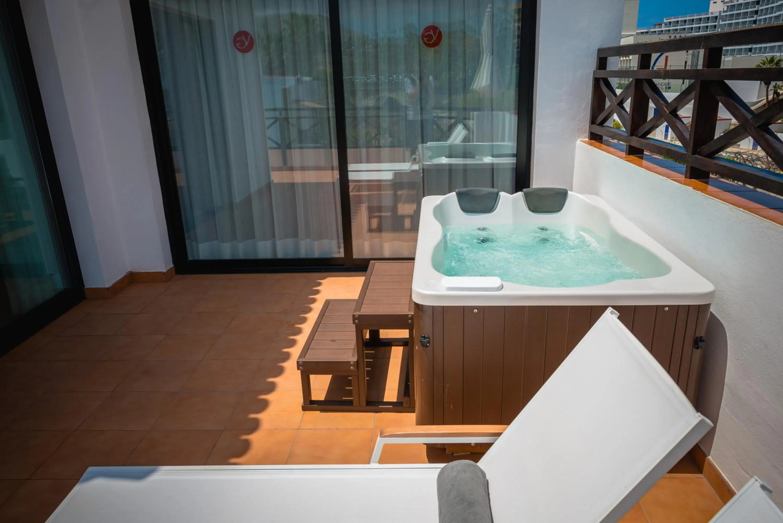 Balcony/Terrace in Vanilla Garden Boutique Hotel - Adults Only