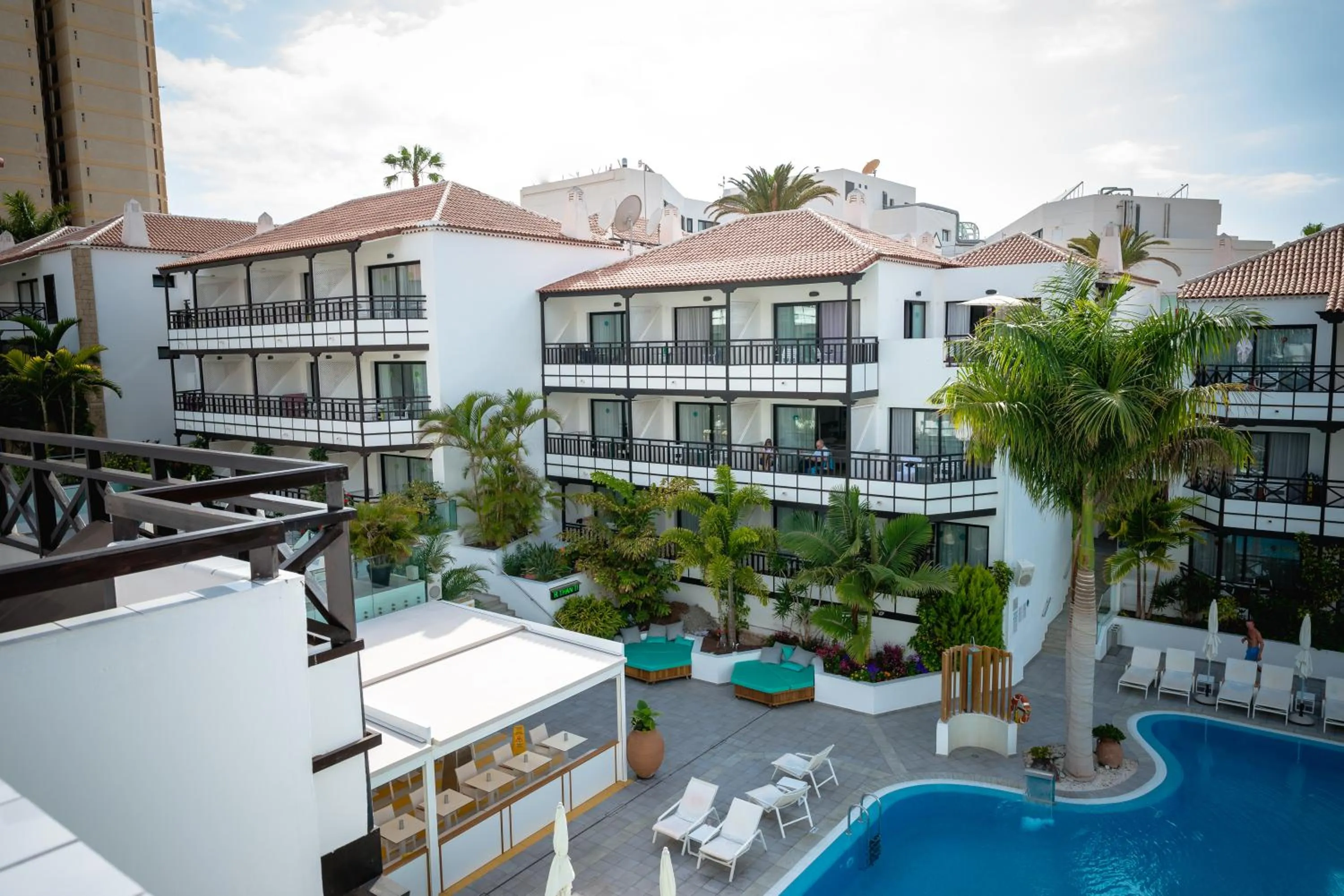 Pool view in Vanilla Garden Boutique Hotel - Adults Only