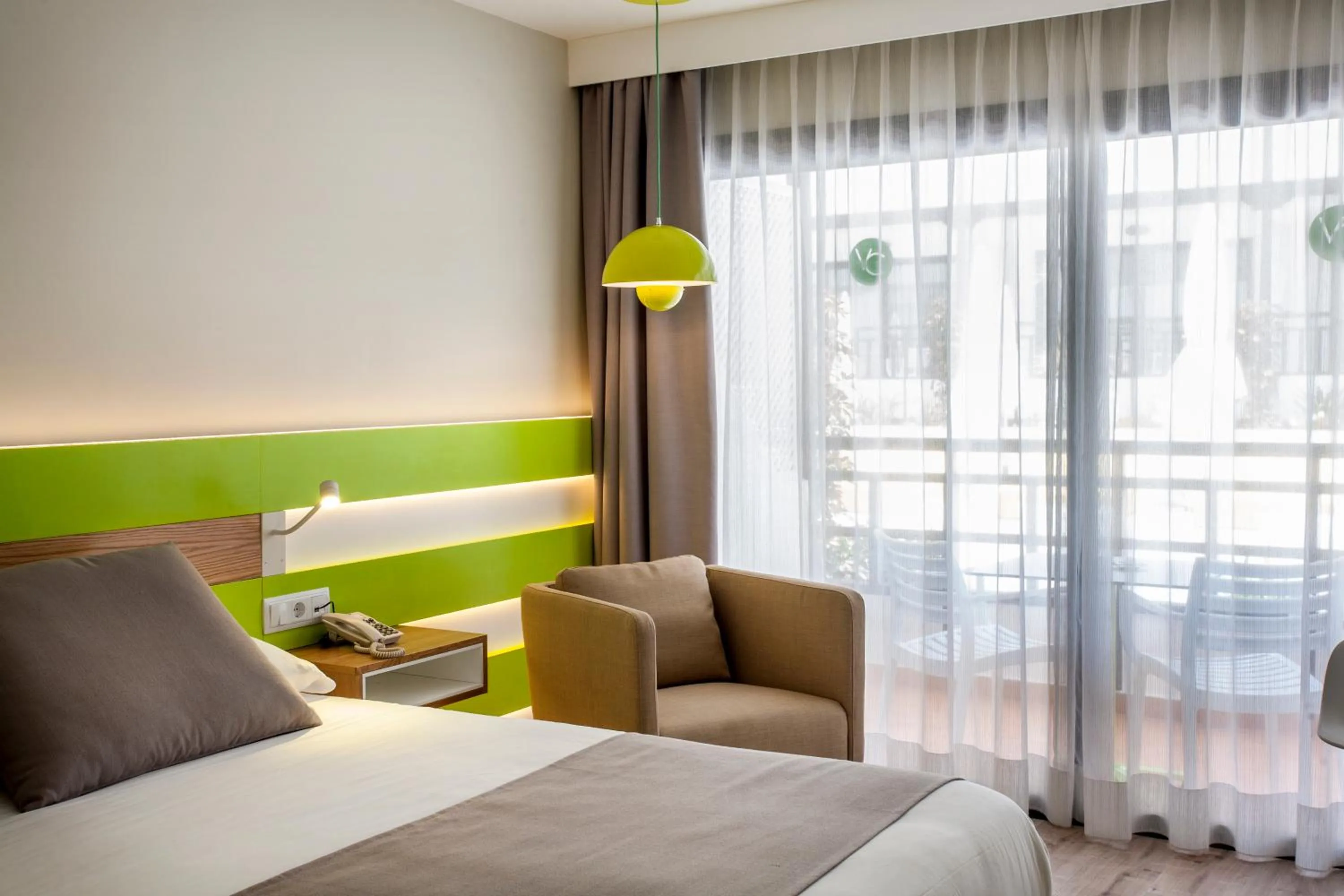 Balcony/Terrace, Bed in Vanilla Garden Boutique Hotel - Adults Only